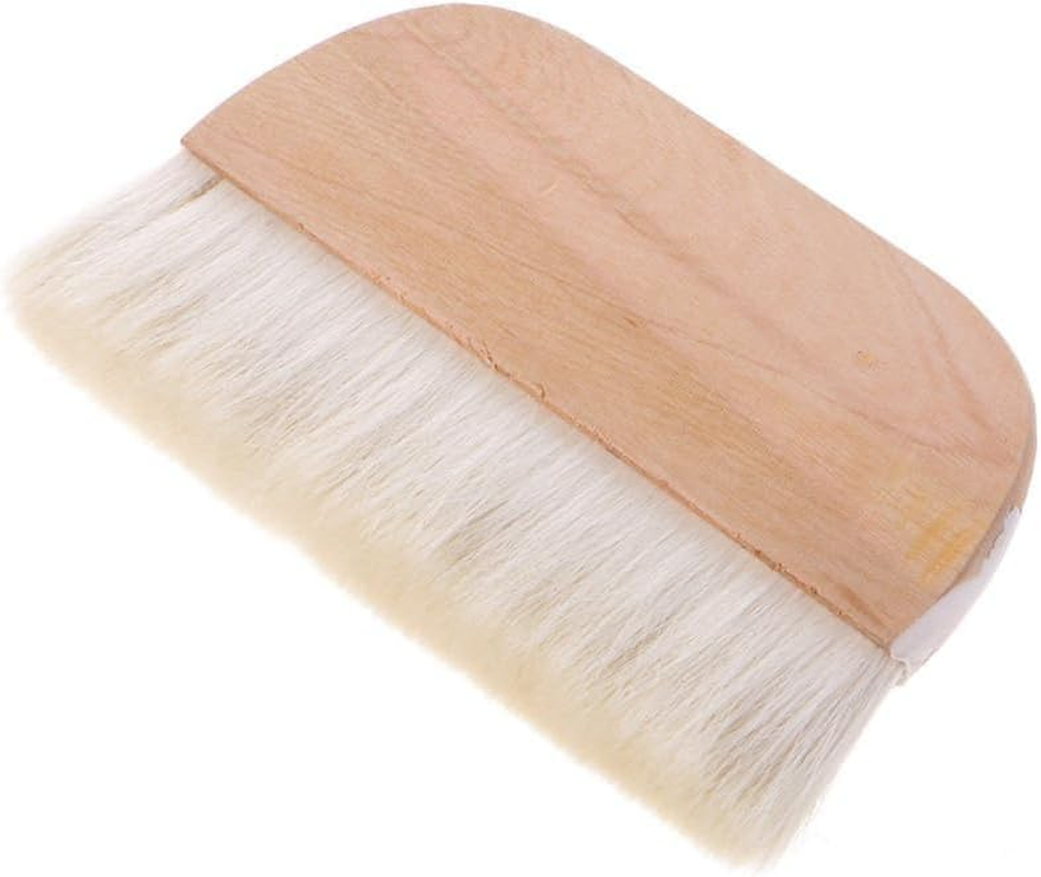 8In Wooden Handle Art Supplies Watercolor Brush Goat Hair Hake Brush image number 1