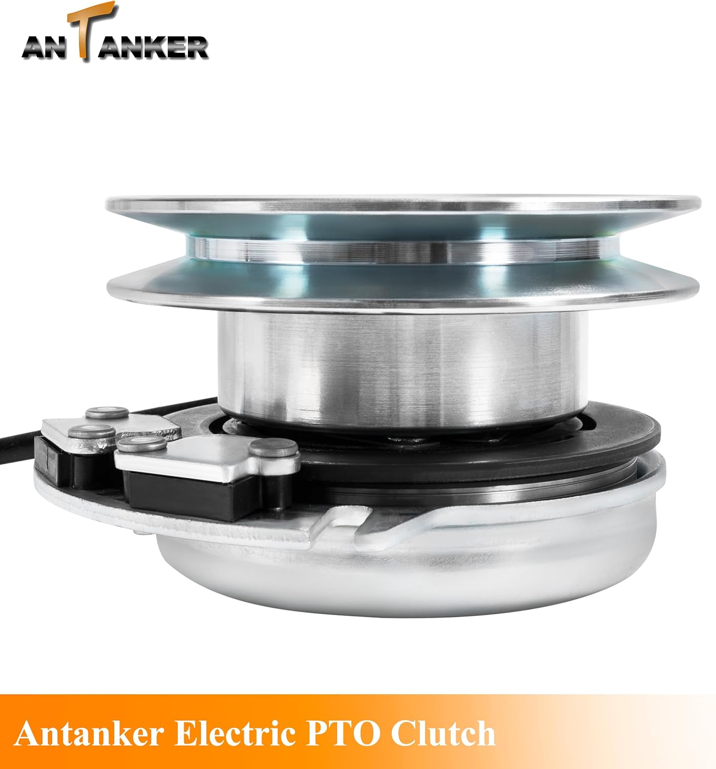 717-04376 Electric PTO Clutch 717-04376A 917-04376 Replaces for Sear S/Troy Bil T/Crafts Man/Bolens/Cub Cad Et/Huskee/Mtd/White Outdoor RZT-42 RZT-S42 Lawn Mower Engines Power Take off Clutch image number 1