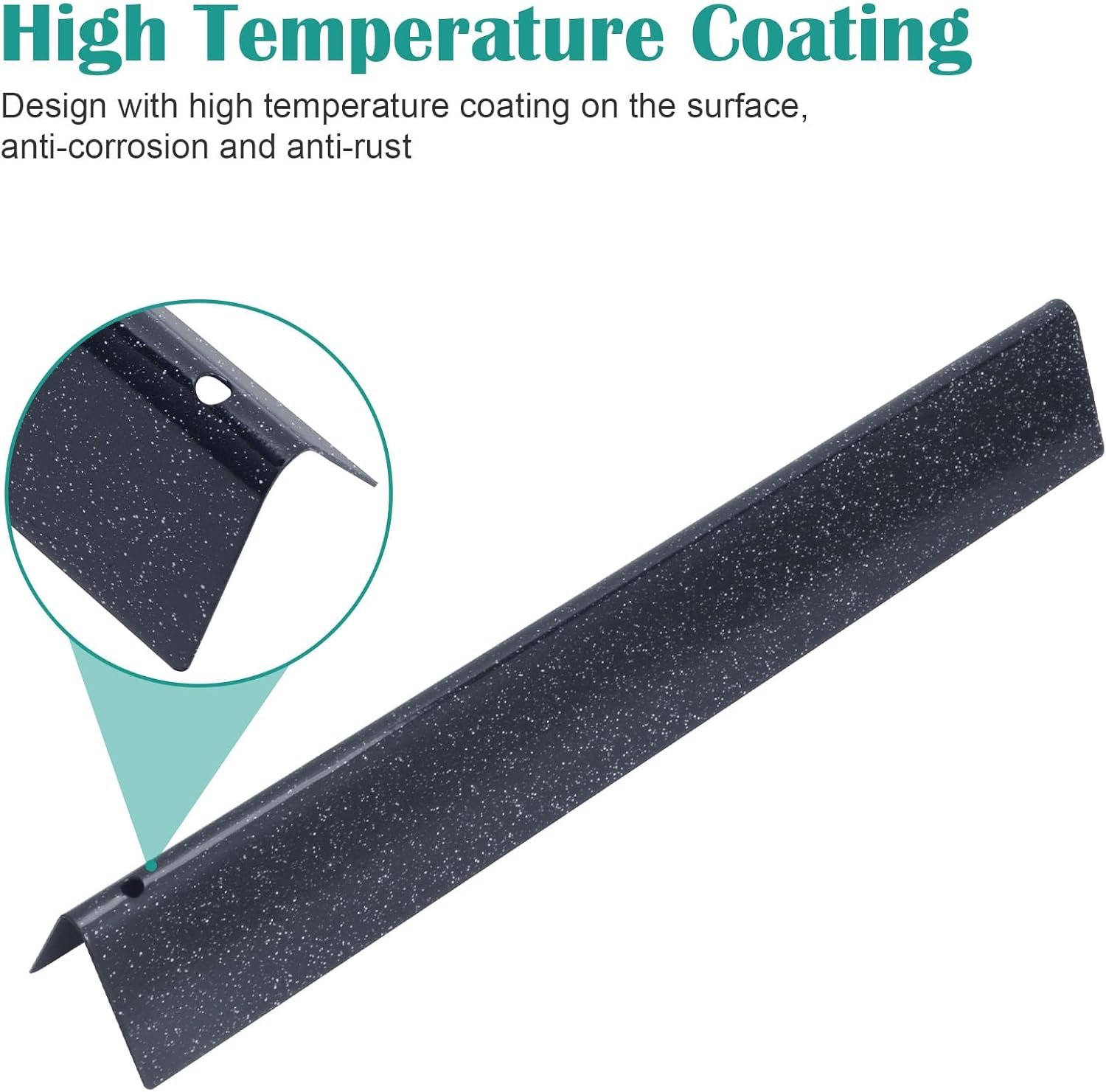 Flavorizer Bars and Heat Deflectors for Weber Genesis E310, E320, E330, S310, S320, S330 Series Grills with Front Controls Knobs Model (2011-2016), Replacement Parts for Weber 7620, 7621 7622 65505 image number 2