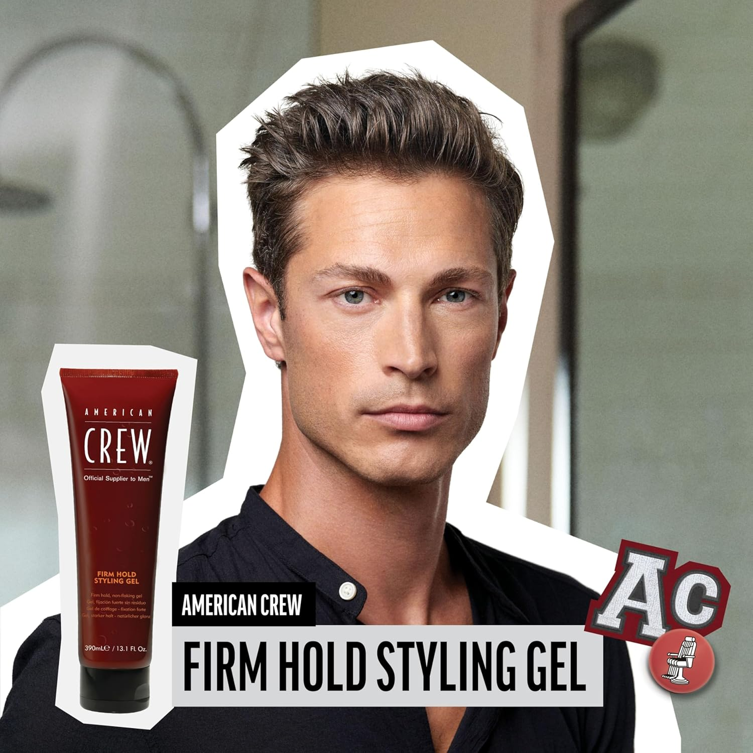 American Crew Firm Hold Styling Gel Tube image number 2
