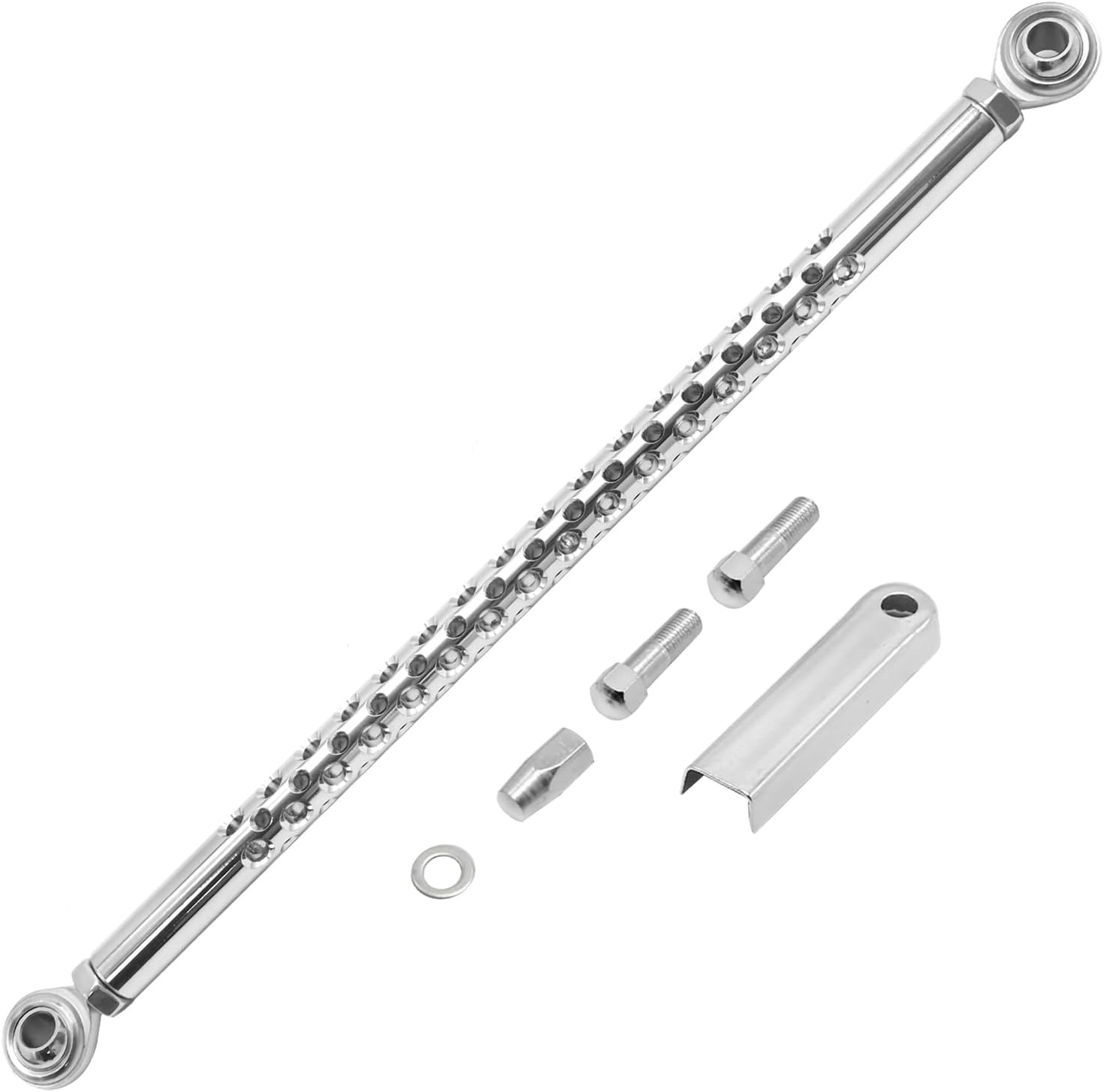 Saihisday Chrome Gear Shift Linkage Replacement for Harley Davidson Touring Softail Dyna Trike Fatboy Electra Street Road Glide Wide Glide FLH FLHX FLTR FLHR FX 1987-2021 image number 3