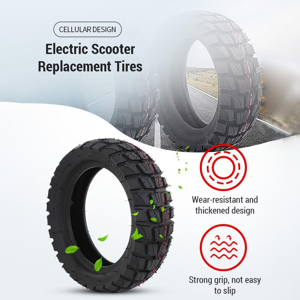 255X80 10 Inch Rubber Off-Road Inner Tube Off-Road Compatible for M4 Electric Scooter image number 3