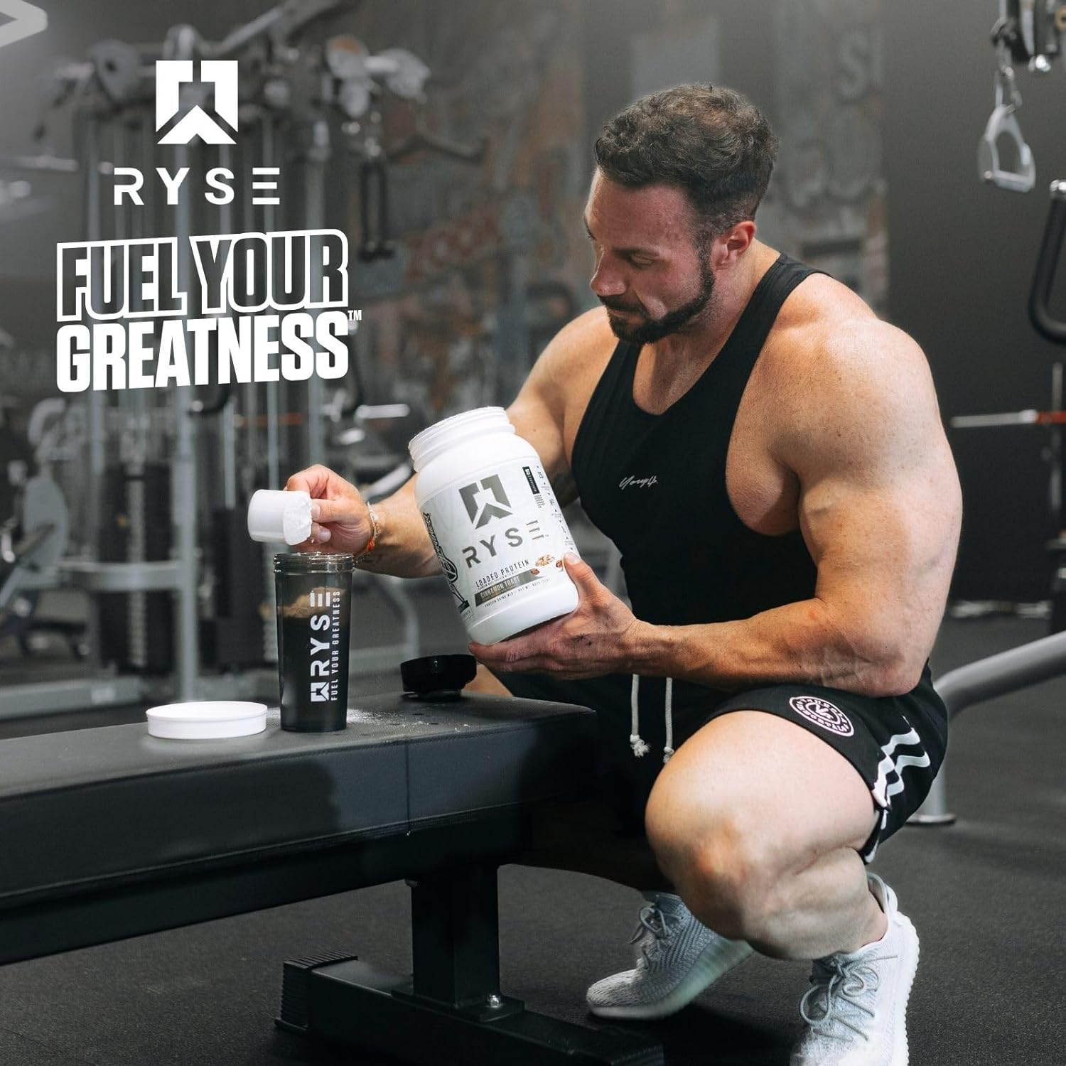 Ryse Cinnamon Toast Loaded Protein Dietary Supplement, 907 G, Multicolour (RY-LP2CT) image number 2