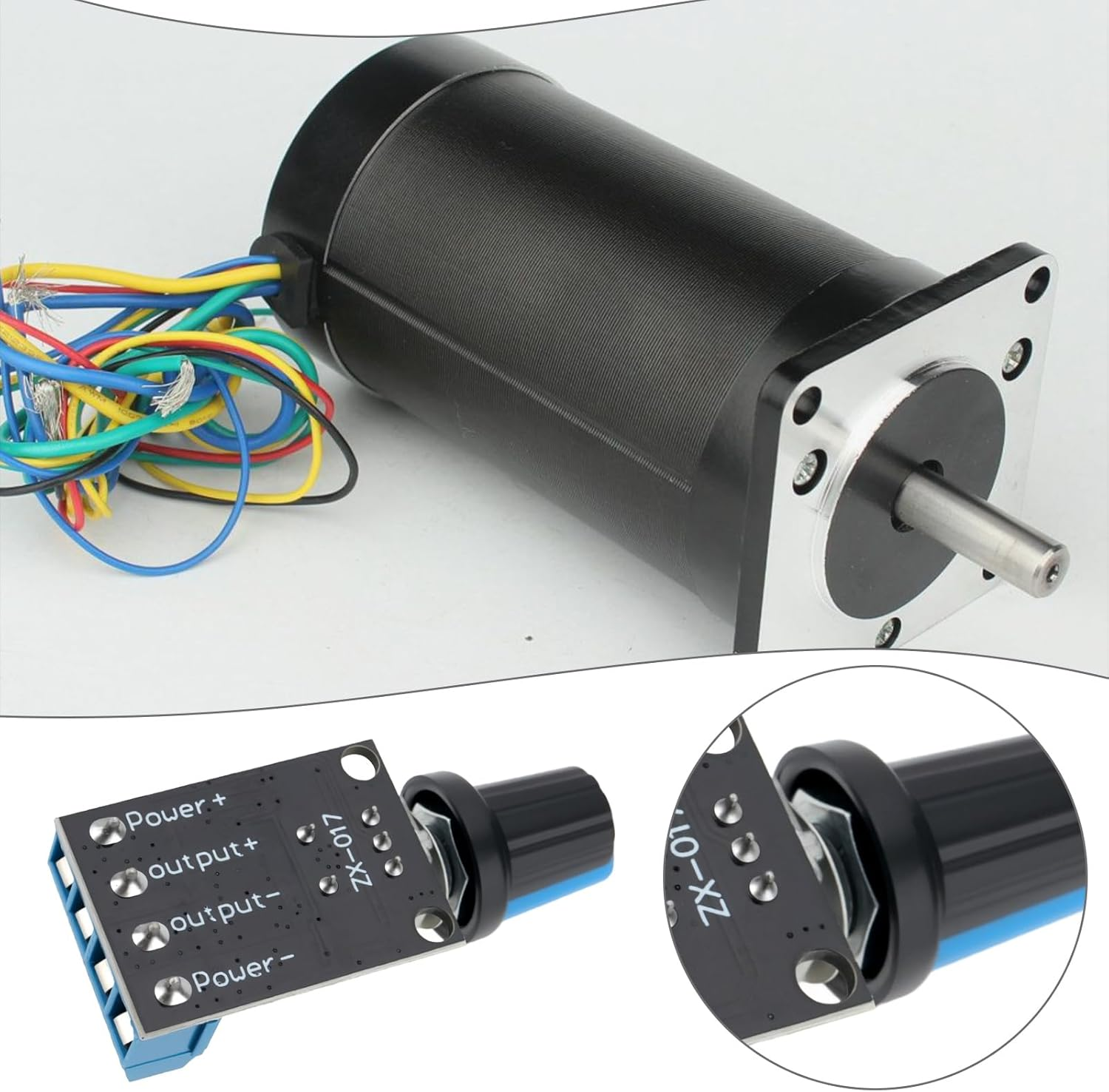 4Pcs PWM DC5V-16V 10A Motor Speed Controller Voltage Regulator Stepless Speed Regulator Suitable for Dc Motor Fan Fish Tank Oxygen Pump image number 4