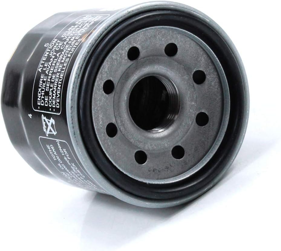 LOCOPOW Oil Filter for Yamaha Grizzly 660 350 450 400 700 YFM350 Rhino Viking 700 XVZ1300 XV1600 XV1700 FZ1 FZ6 FZ8 FJR1300 XSR700 XSR900 FZ07 MT03 MT09 MT10 YXZ1000R FZ09 MT07 FZ06 image number 1