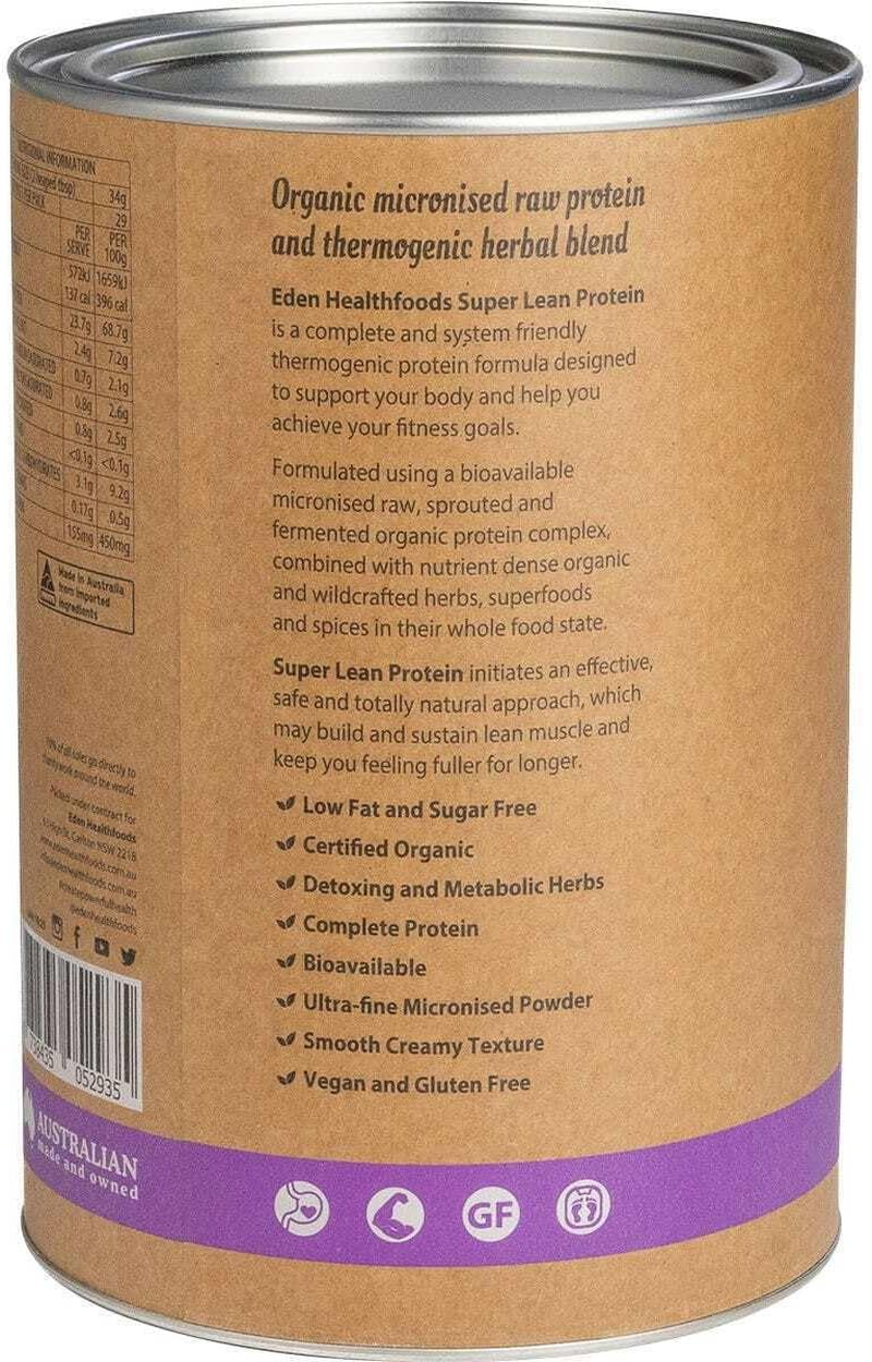 Eden Healthfoods Cinnamon and Vanilla Super Lean Protein 1 Kg, 1 Kilograms
