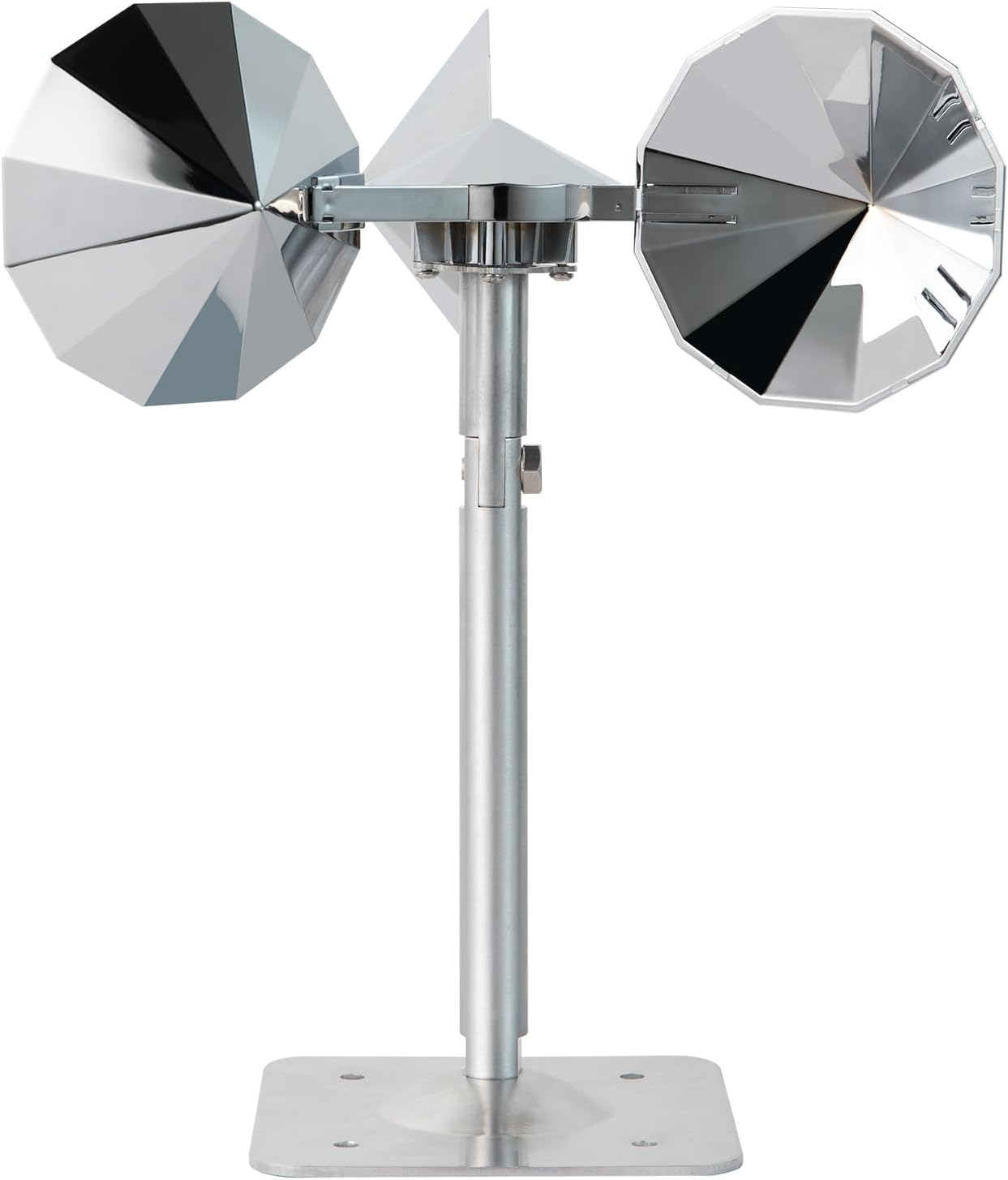 OFFO Bird Deterrent Reflective Spinning Device, Bird Scarer Keep Seagull Pigeon Woodpeckers and Other Birds Away for Outdoor Use Roofs Gardens image number 1