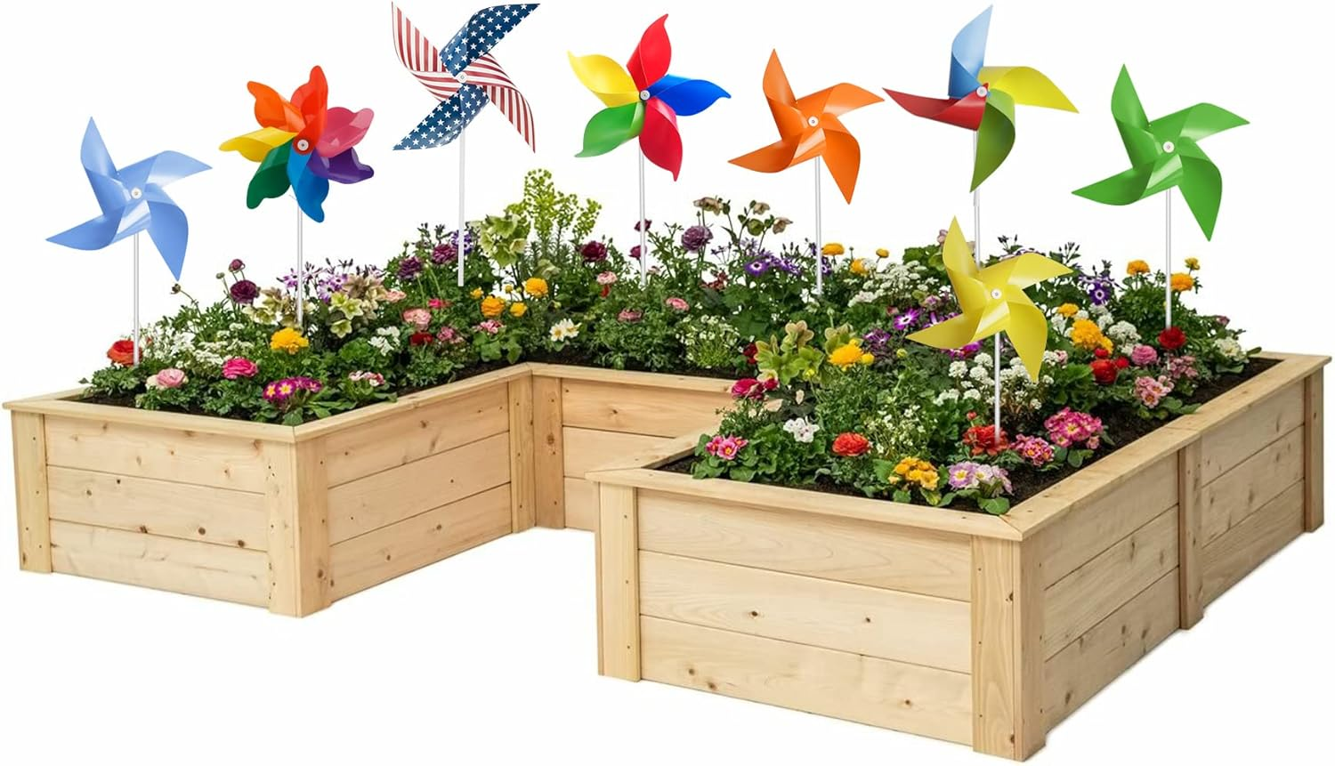 100 Pcs Pinwheels, Dark Blue Color Wind Spinners and Party Favors Gifts for Kids, Outdoor Decorational Pinwheels for Yard and Garden(Dark Blue)