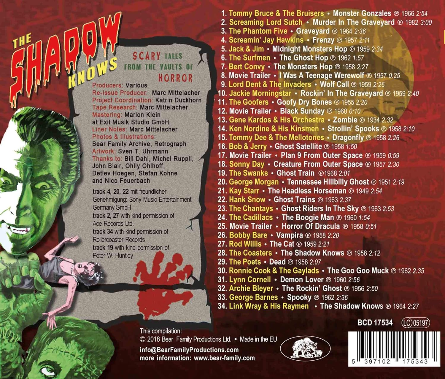 The Shadow Knows (Various Artists) image number 1