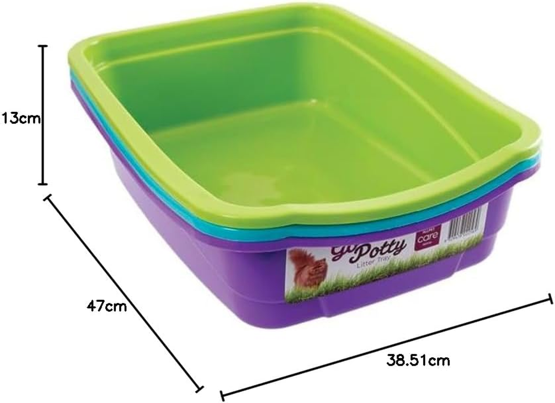 POOWEE! Medium Cat Litter Pan image number 1