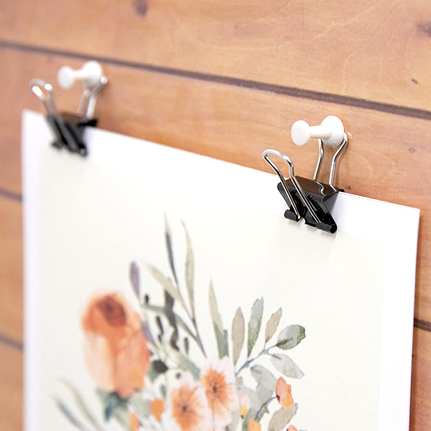 120 Pack Mini Binder Clips, Black Binder Clips, Small Paper Clips 15Mm 5/8 Inch. Micro Size Office Clips for Home School Office and Business. image number 6