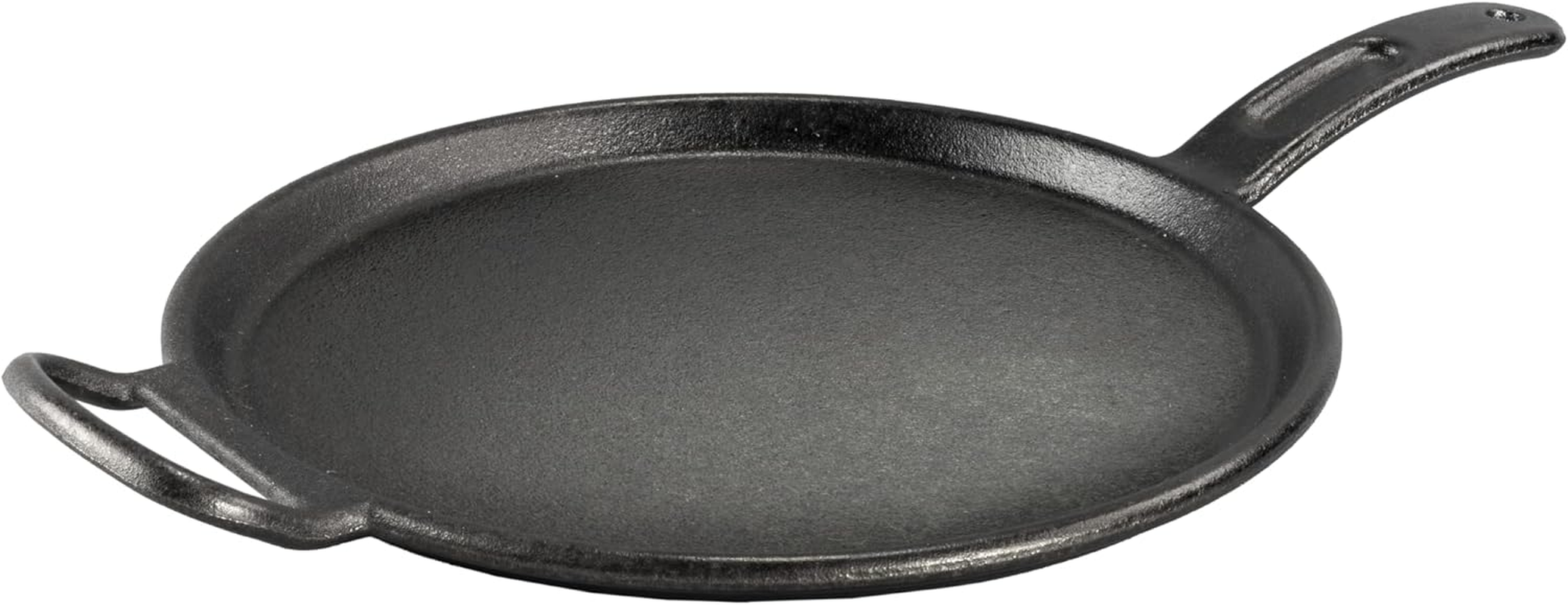Lodge Bold 12 Inch Seasoned Cast Iron Griddle, Design-Forward Cookware,Black image number 5