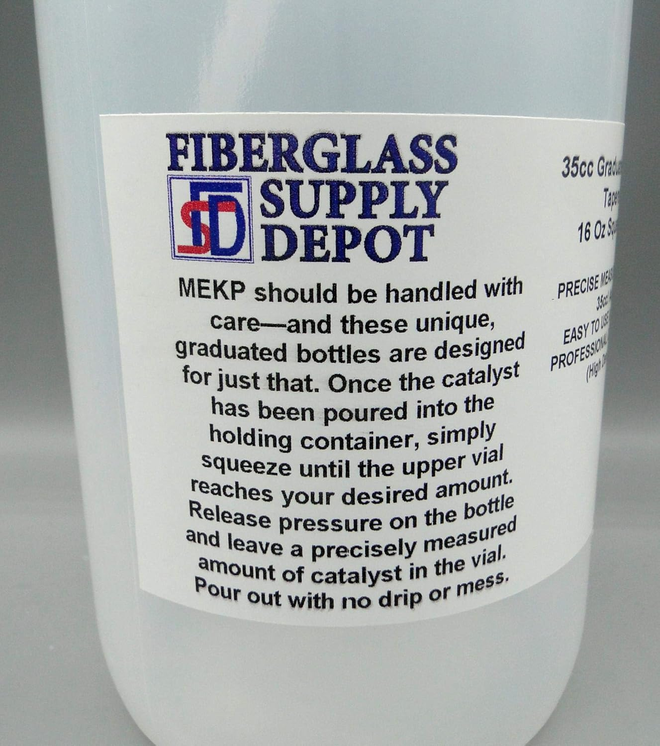 FSD MEKP Dispensing Bottle 500ML (16Oz) image number 3