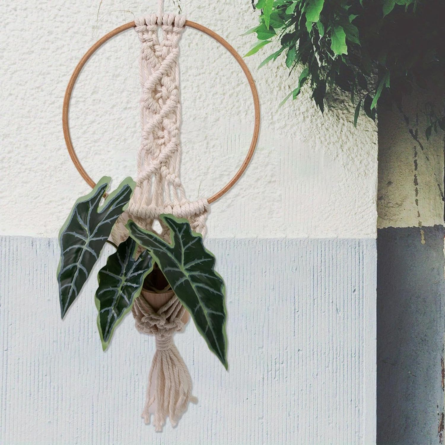 Dream Catcher Rings,Decorative Wreath Frame - Set of 10 Reusable Parties Supplies, Wreath Making Tool for Wedding, Christmas, Birthday - 6Inch image number 3