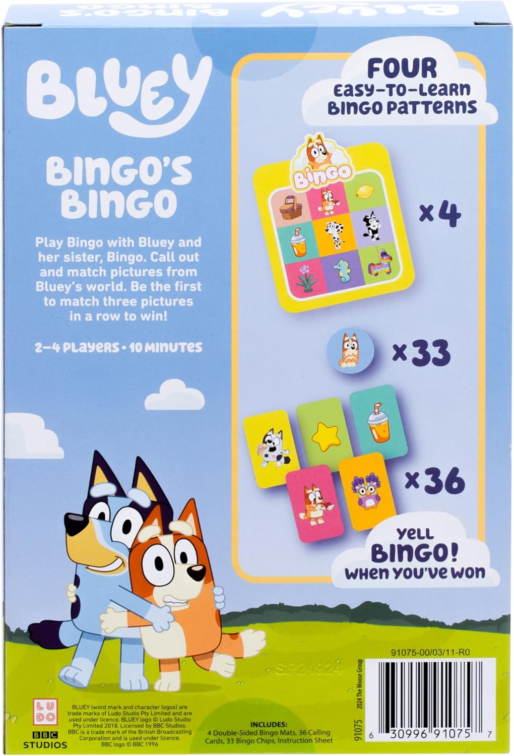 Bluey Bingo'S Bingo Express Edition Game image number 2