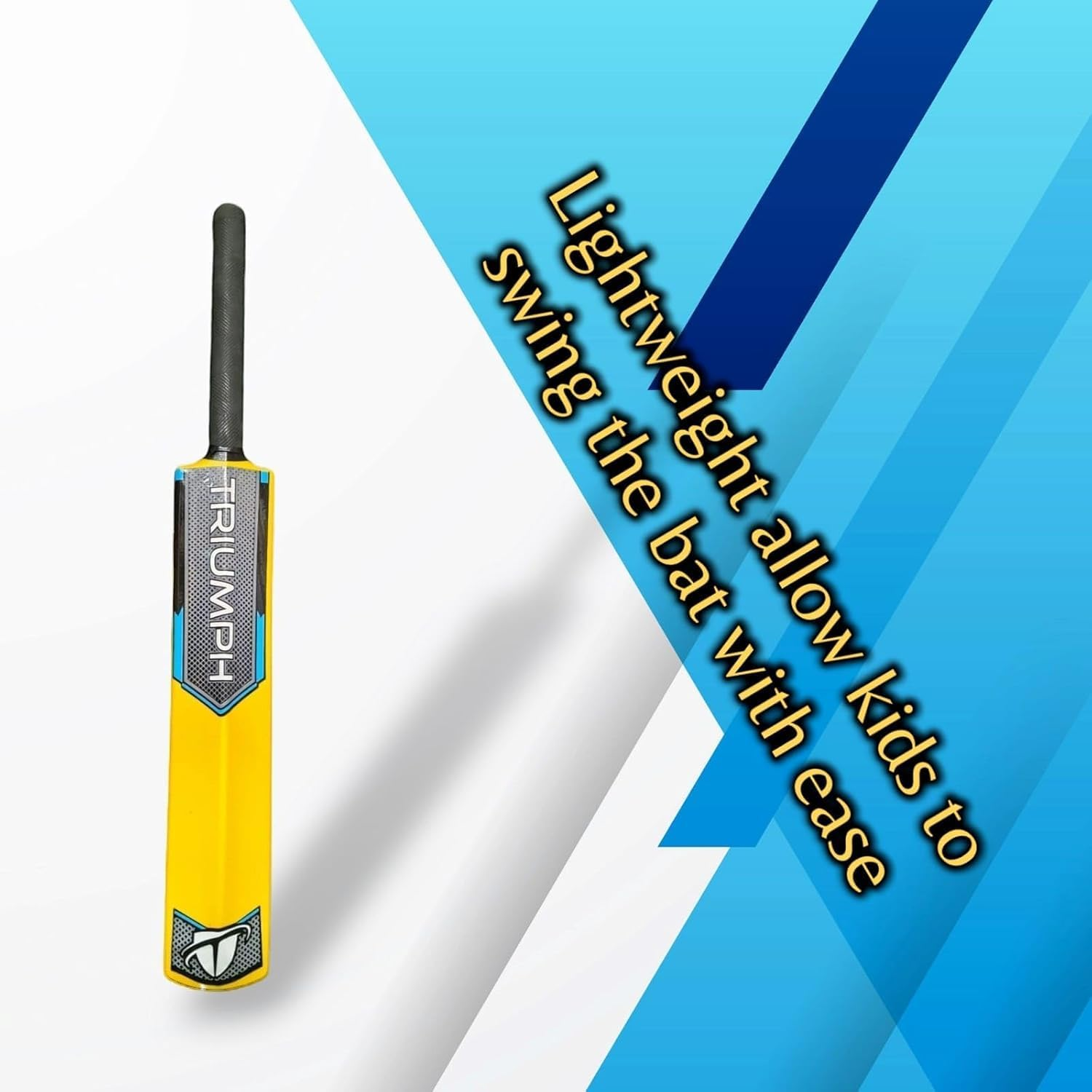 Plastic Fiber Cricket Bat for Kids Safe & Sturdy for Indoor/Outdoor Use image number 4