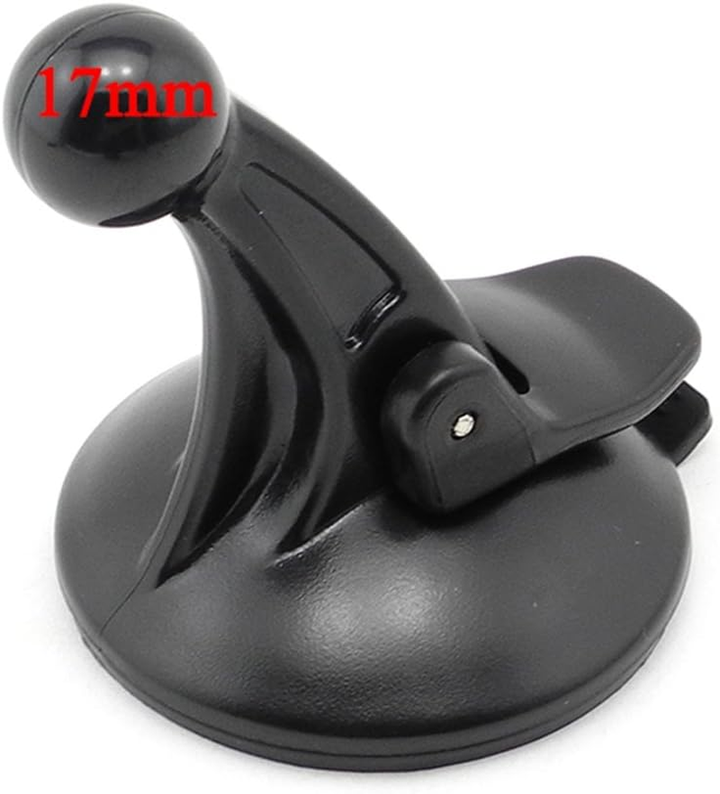 Isaddle CH-159 Mini Suction Cup Mount Holder for Garmin GPS Nuvi Drive Drivesmart Series with 17Mm Swivel Ball Mounting Pattern