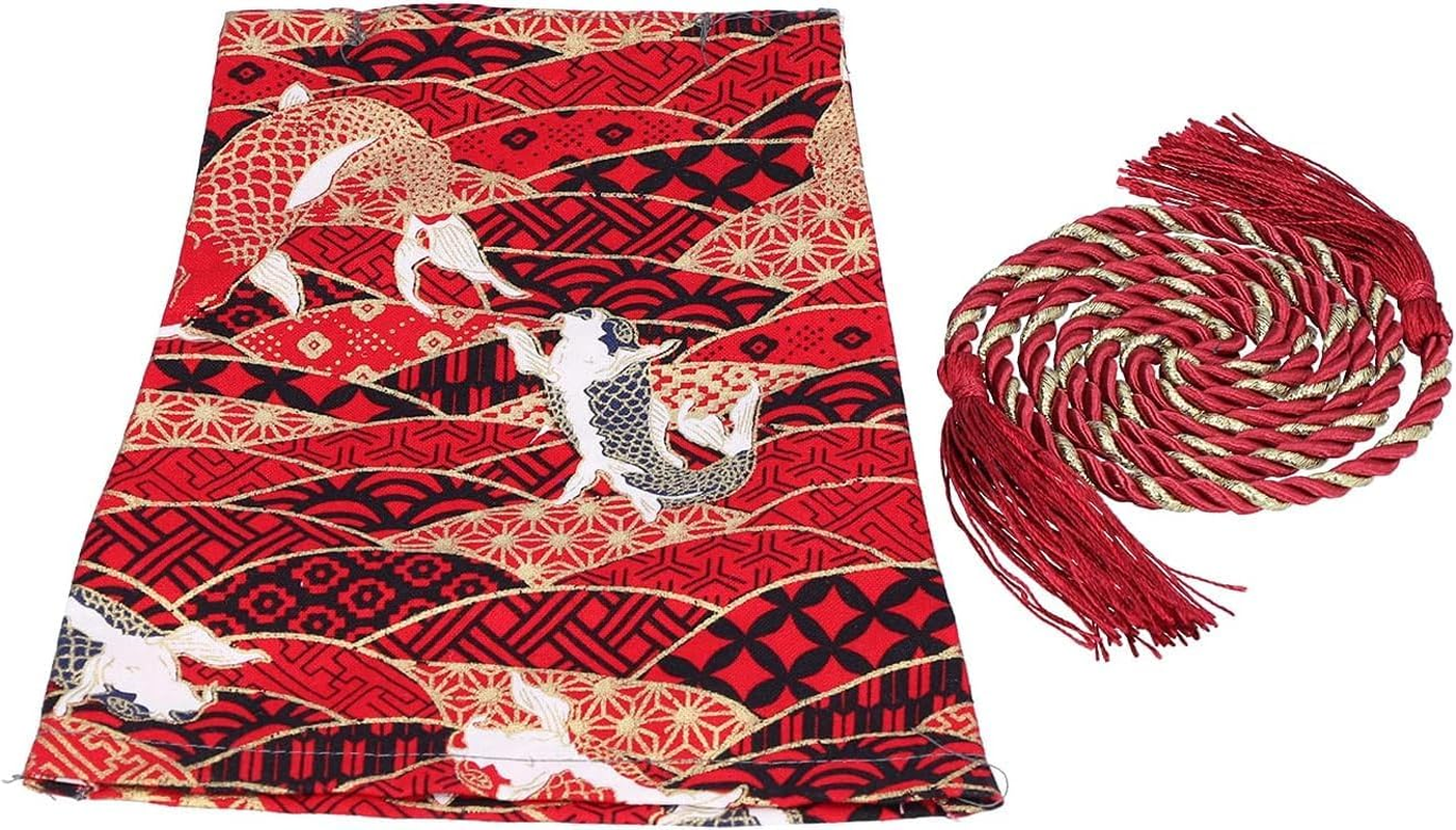 Shift Knob Dust Cover Ancient Antiquity Element Manual Gear Shift Knob Boot Dust Cover with Rope for Car Truck Shift (Rad, 21 * 17CM) image number 3