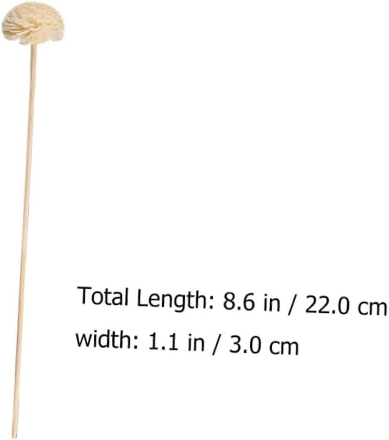 Yardenfun 8Pcs Flower Simulation Incense Sticks Aroma Diffuser Essential Oil Diffuser Air Purifier for Home Decor image number 2