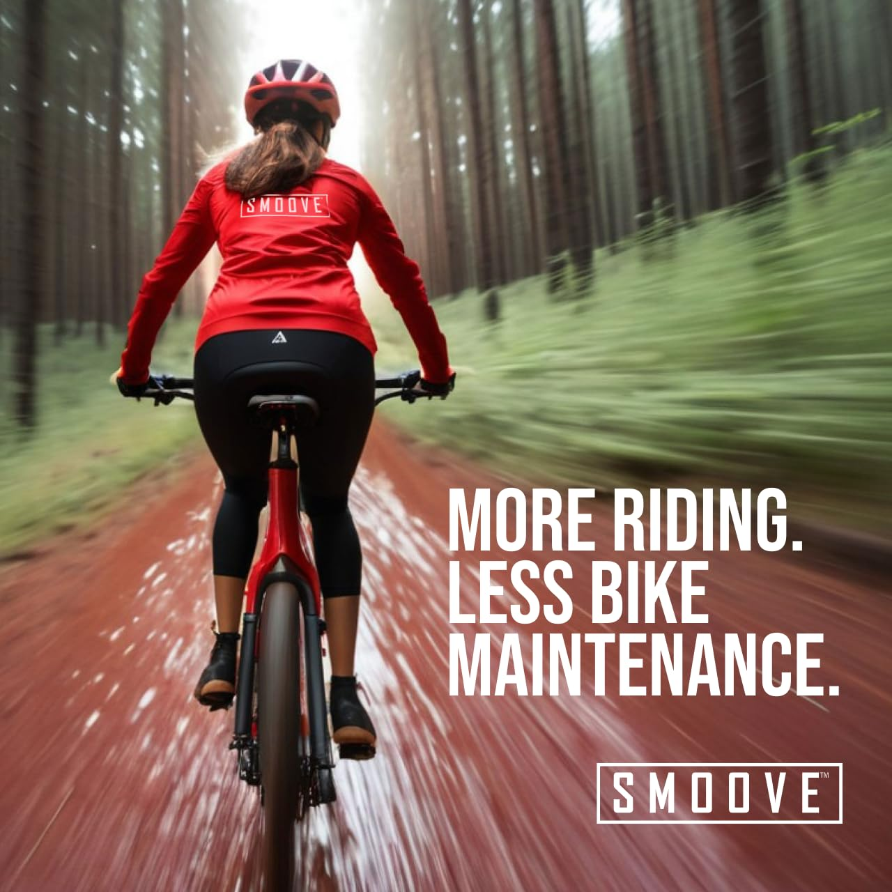 SMOOVE Universal Chain Lube Ultimate Bicycle Chain Lubricant for Mountain, Road, Gravel, and Cyclocross Bikes Is Long-Lasting and Durable. Now with Patented Luberetta Applicator Nozzle. image number 5