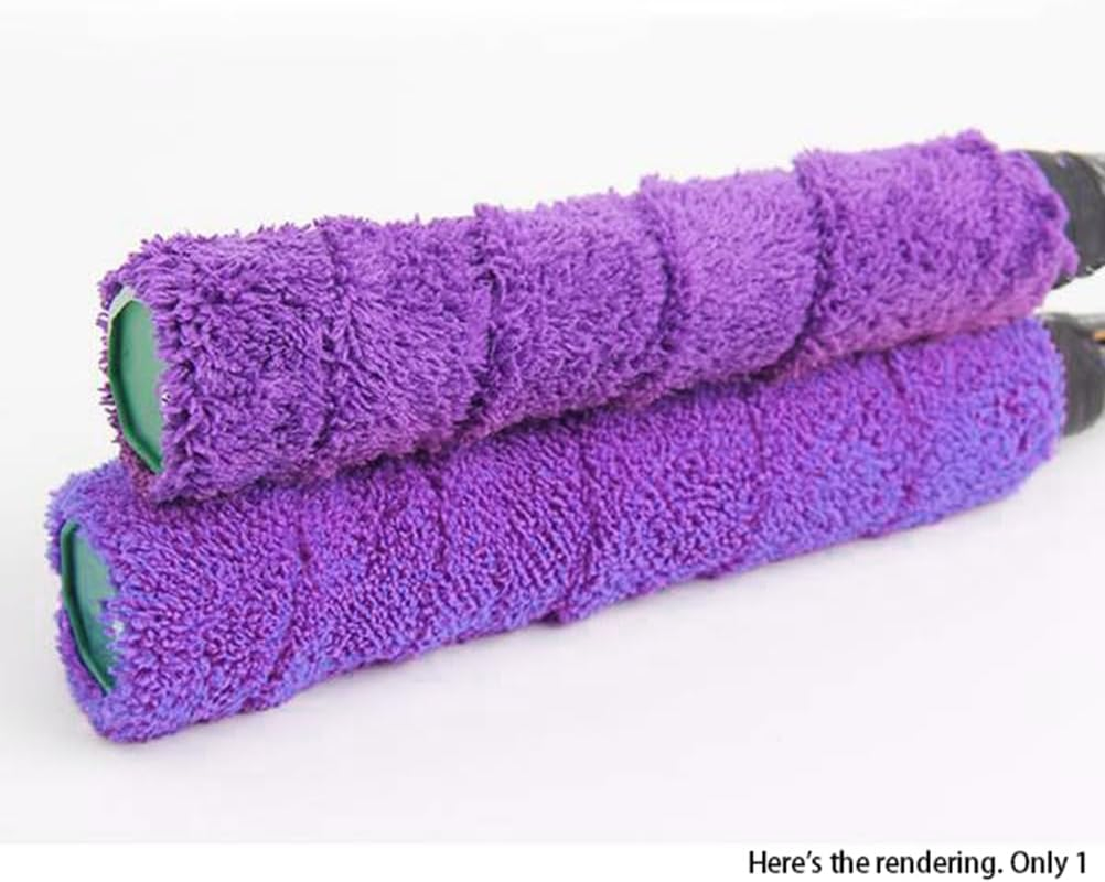 Elqater Badminton Grip with Seal Tape Base Film Microfiber Badminton Towel Long Hair Microfiber Badminton Towel Hand Glue image number 3