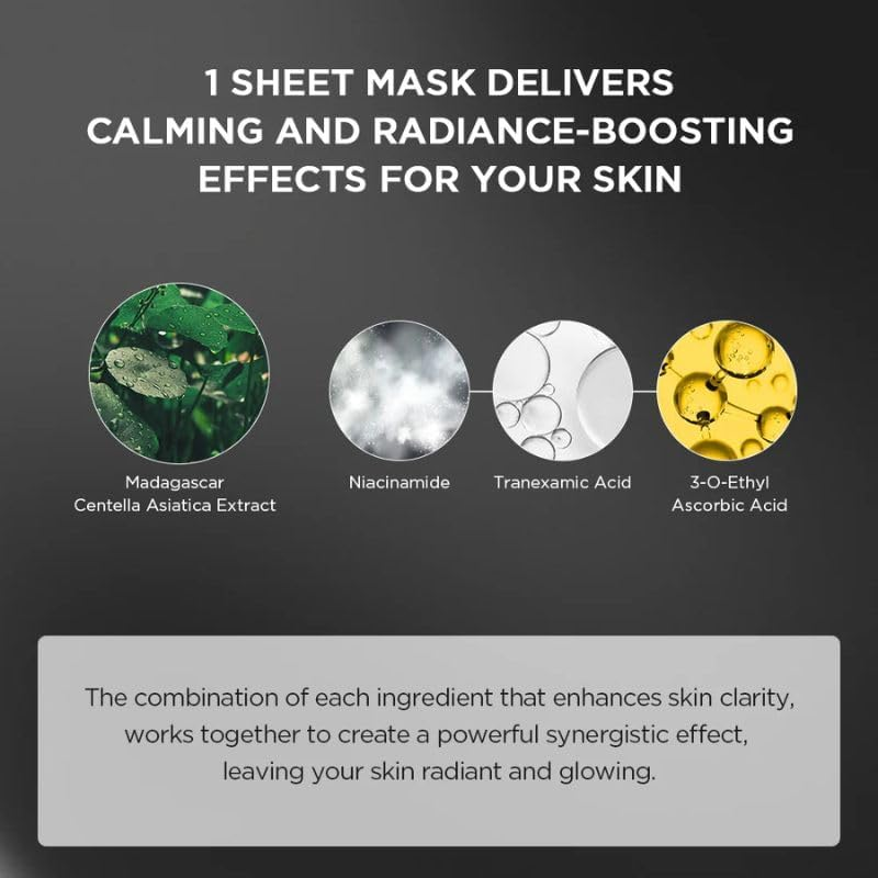 SKIN1004 Madagascar Centella Tone Brightening Glow Mask 25Ml X 1 image number 4