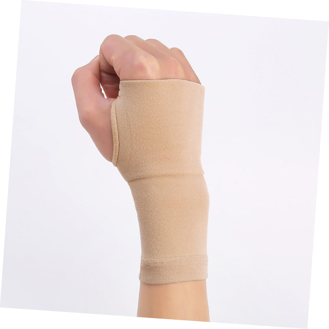 Healvian Carpal Tunnel Wrist Sleeve 1 Pair Compression Support Brace for Arthritis and Tendonitis Pain Relief Adjustable Wrist Splint for Sports and Daily Use Breathable Material image number 3