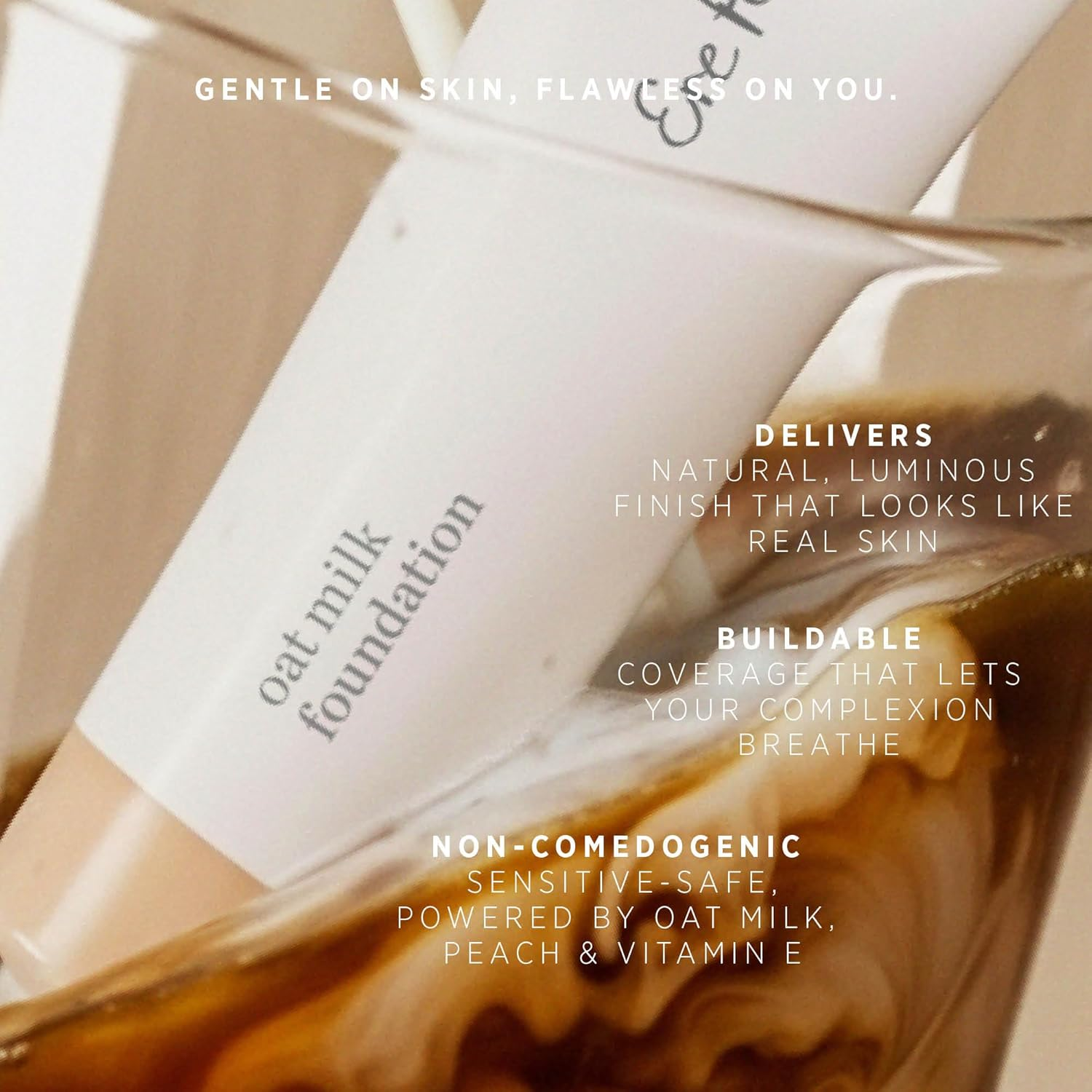 Ere Perez Oat Milk Foundation - Chai/Light Medium image number 4