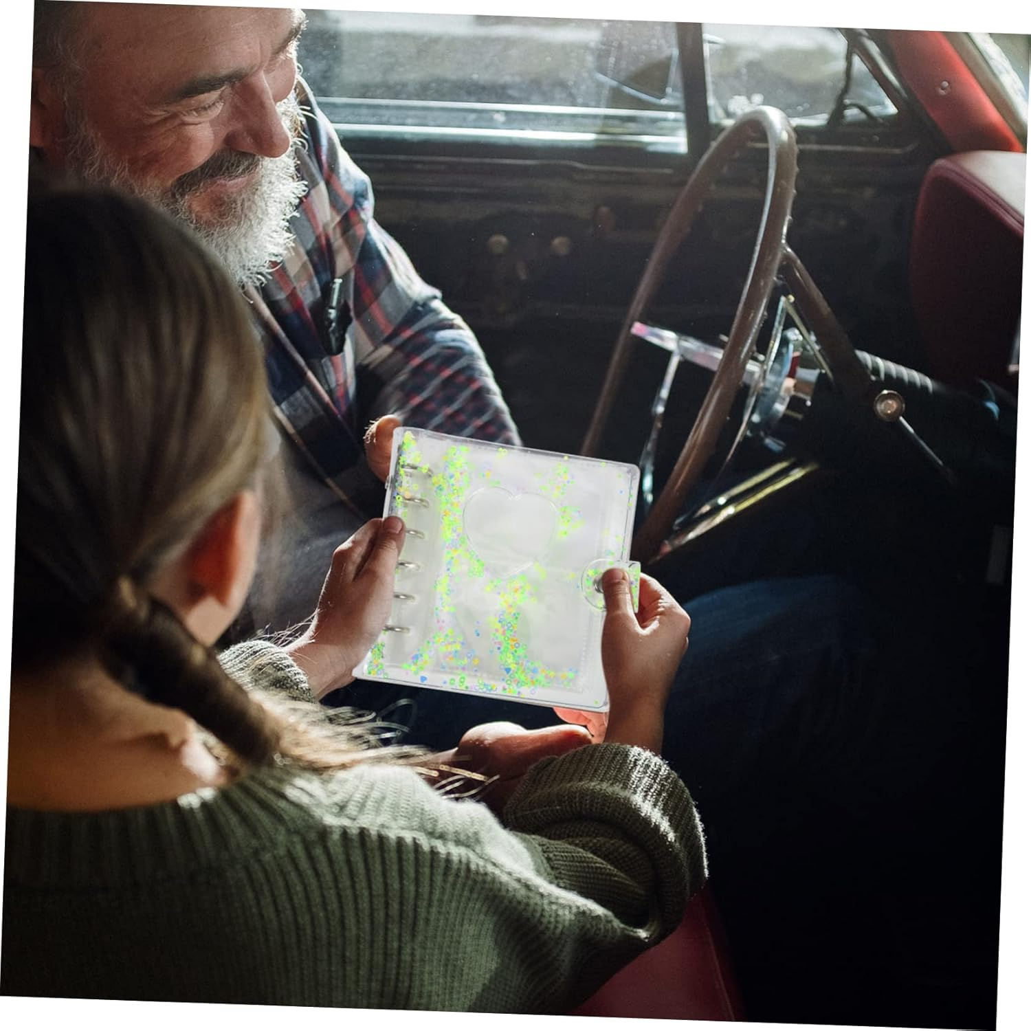 Tofficu 3Sets Photo Sleeve Inserts for Postcard Album Refill Pages with Protector Double-Sided Sleeves for Weddings Graduations and Photos image number 2