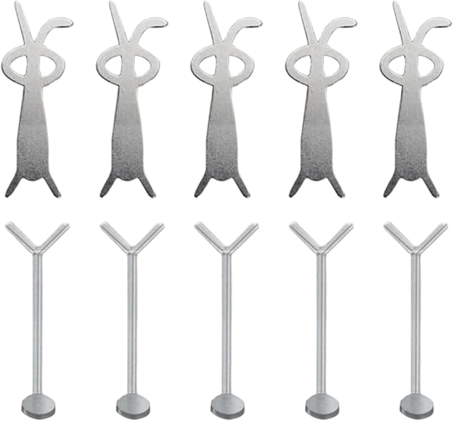 20Pcs Cateye Magnet for Nails, Heart & Rabbit & Bear Shape Metal Cat Eye Gel Nail Polish Magnet for DIY Manicure Kit, Home, Cat Eye Gel Nail Polish, Heart For image number 4