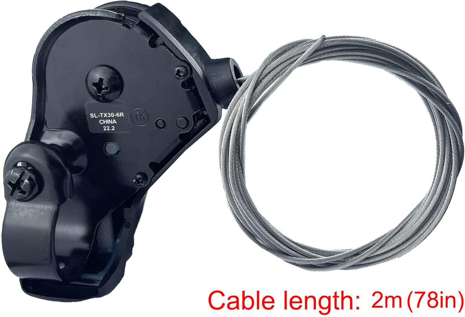 THALOUS Bike Shifter SL-TX30-6R/7R 6/7 Speed Right Thumb Gear Shift Lever for MTB Mountain Bicycle image number 3