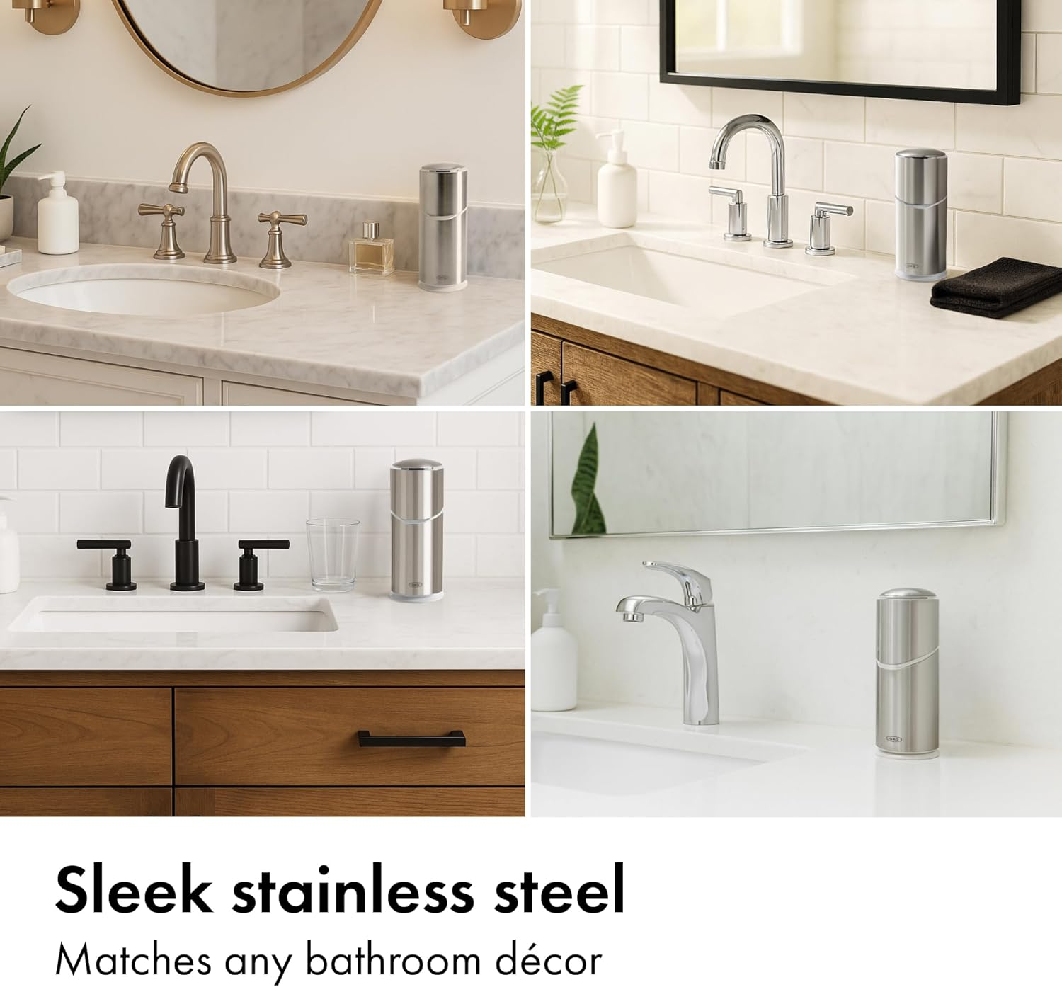 OXO Good Grips Stainless Steel Toothbrush Organizer 9.75 Inch