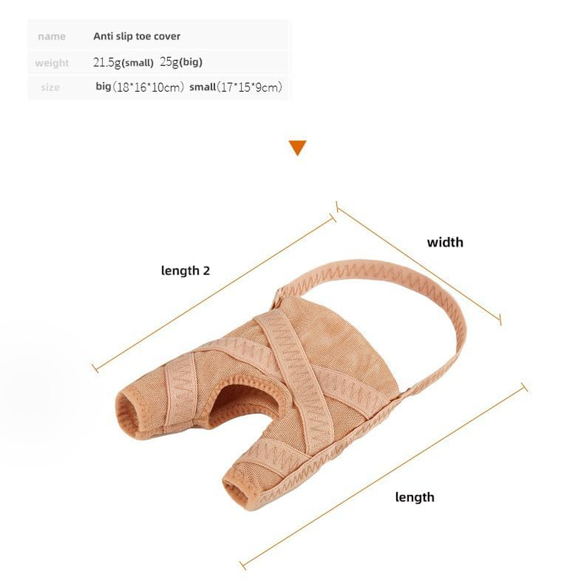 Bunion Corrector for Women and Men Big Toe and Tail Toe Pain Relief, Bunion Socks Wear with Shoes Splint Sleeve Spacer Separator Hammer Toe Corrector for Left and Right Foots (L) image number 3