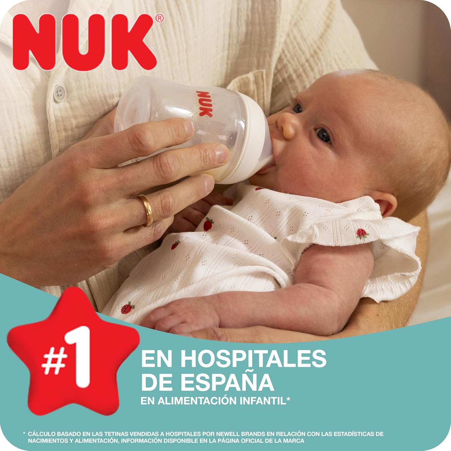 NUK Perfect Match Baby Bottles Set | 3+ Months | Adapts to Baby'S Palate | Temperature Control | anti Colic Vent | 260 Ml | Bpa-Free | Medium Silicone Teat | Rainbow | 3 Count