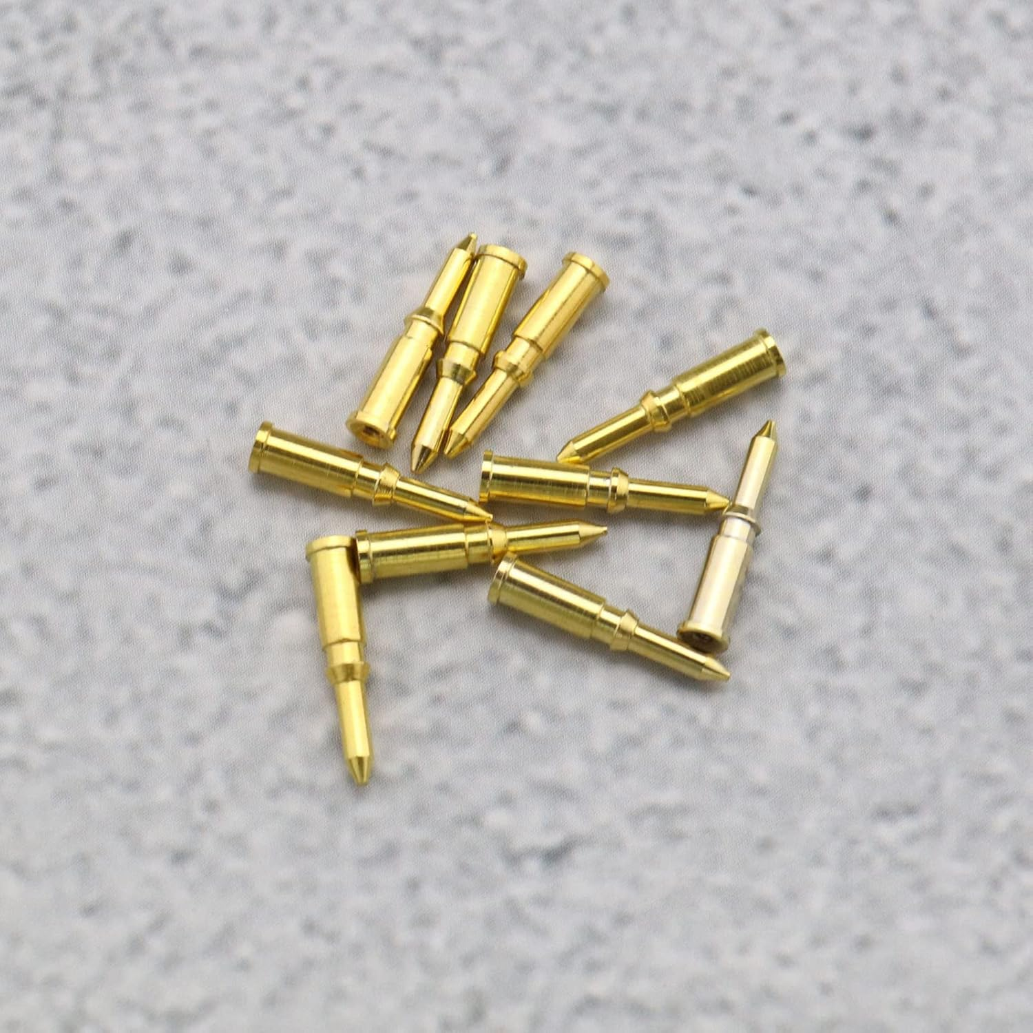 Ecsing 10 Sets BNC Crimp Connectors with Brass Center Pin for RG59 RG62 Coaxial Cable Adapter Coaxial Coax Cable Plug Camera Coax Male Jack 50 Ohm image number 4