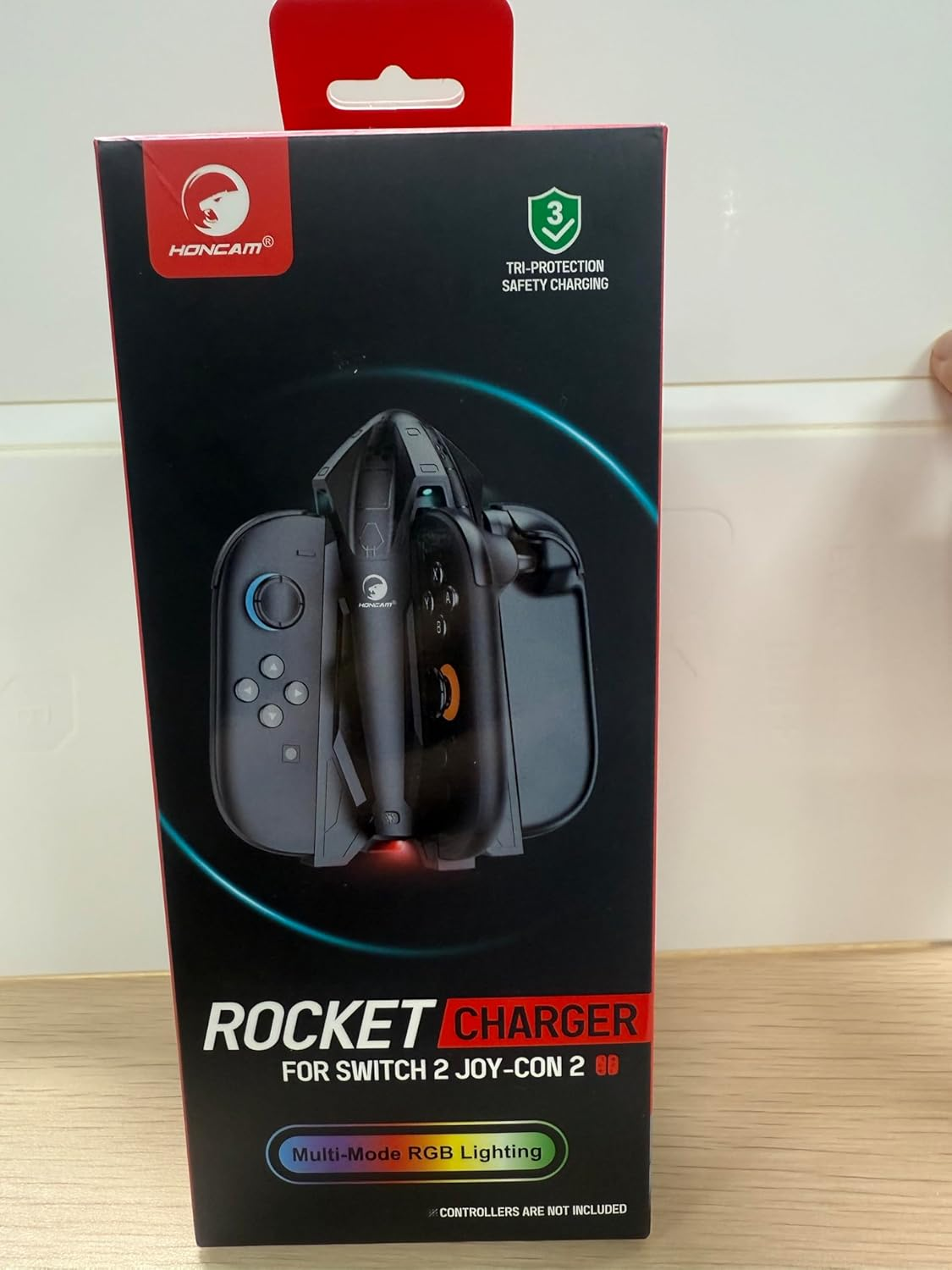 Cloudvalley Controller Charging Dock for Nintendo Switch 2 2025 | 4-In-1 Joycon Charging Dock, Portable Controller Charger | with LED Indicator and USB Type-C Charger Cable image number 4