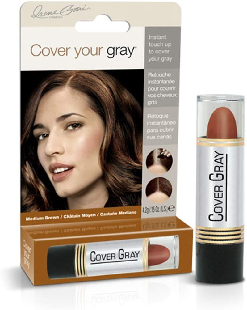 Daggett & Ramsdell Cover Your Gray Touch-Up Stick, Auburn, 0.15 Ounce