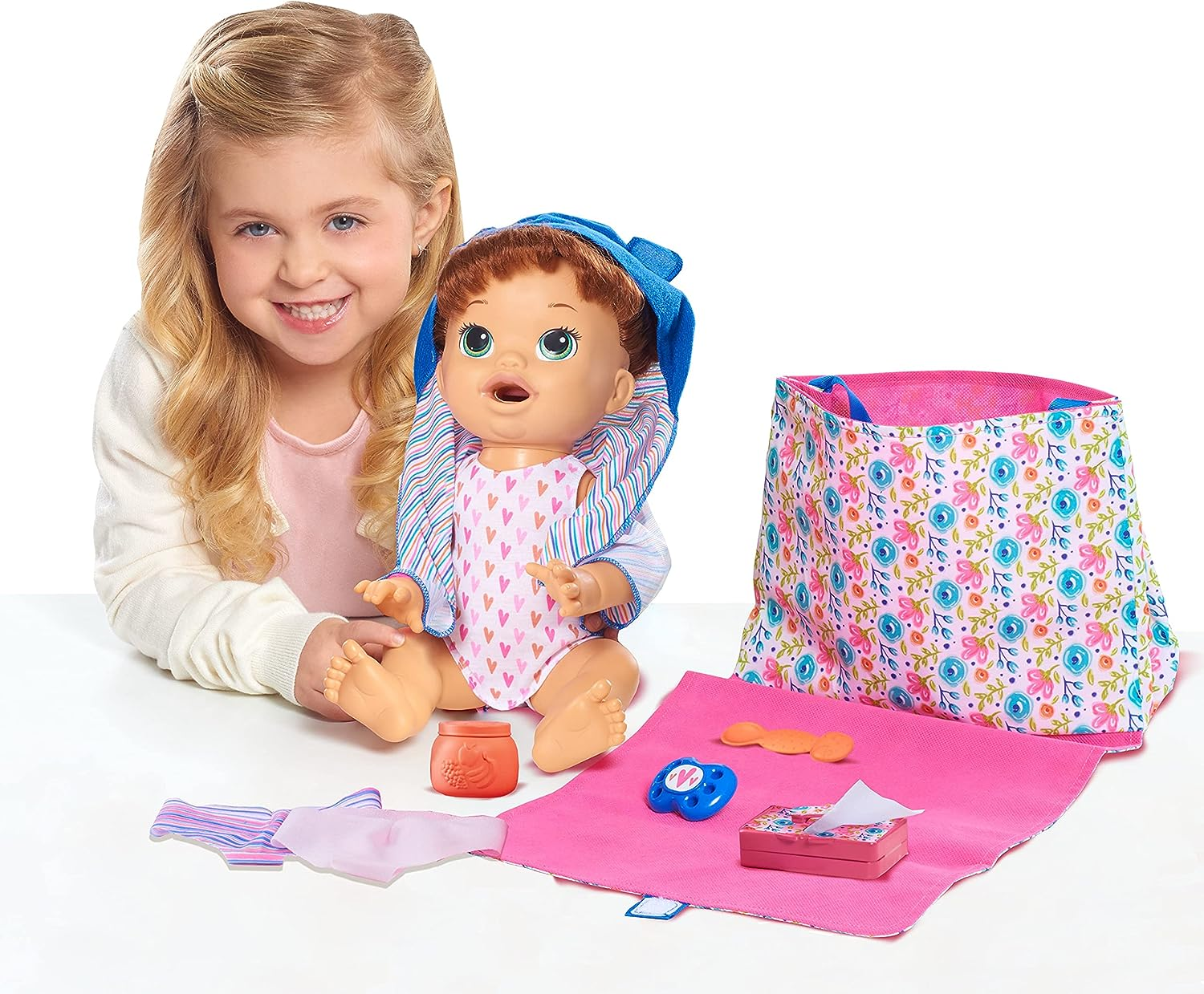 Baby Alive 75167 New Mommy Kit Baby Doll,Pink image number 4