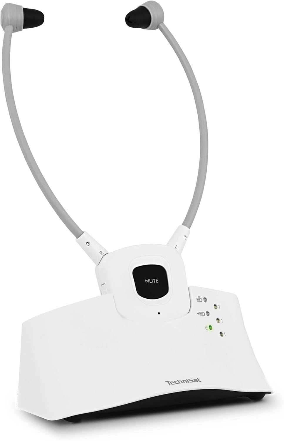 Technisat STEREOMAN ISI 3 Wireless Stereo Headphones for Televisions and Music Systems with Docking Station White image number 3