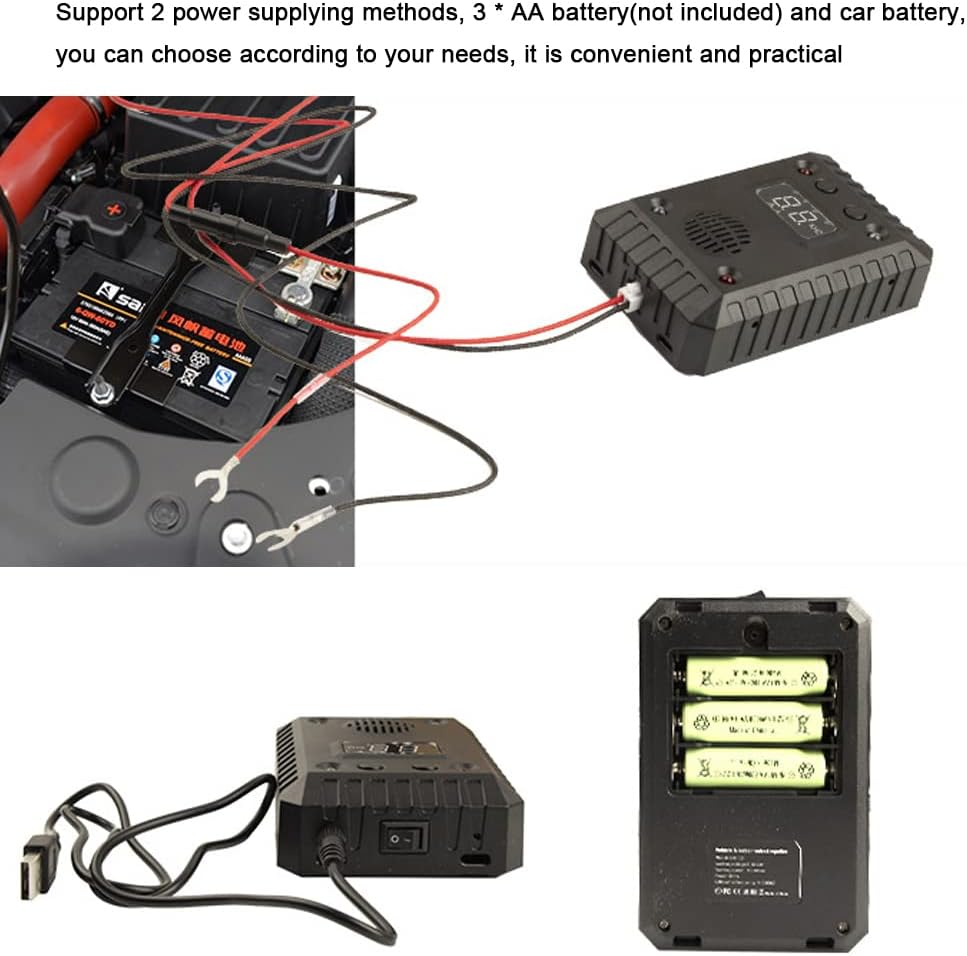 Mingzhe Car under Hood Animal Repeller Rodent Rat Repellent Mice Repeller Deterrent Device Wi LED Strobe Light Alarm Sound for Car Trunk RV Indoor Warehouse image number 1