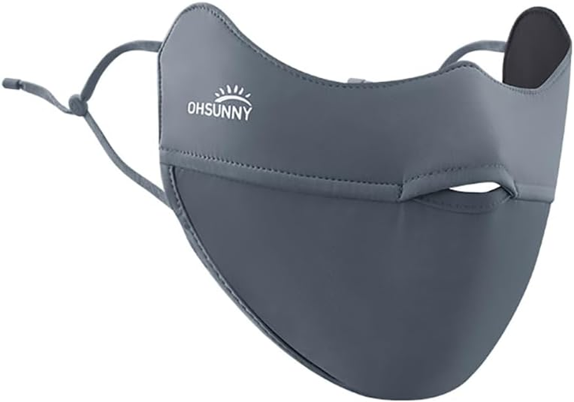 UPF50+ Cooling Upgrade Sun Protection UPF 50+ Face Covers Balaclava Breathable Neck Gaiters for Women and Men