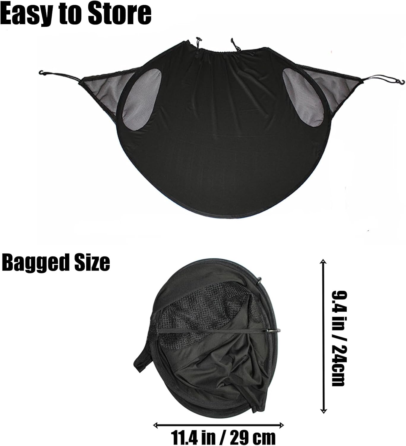 Pandaear Sun Shade for Baby Stroller Car Seats, Universal Strollers Cover Waterproof Toddler Stroller Canopy Windshield, UPF 40+ image number 2