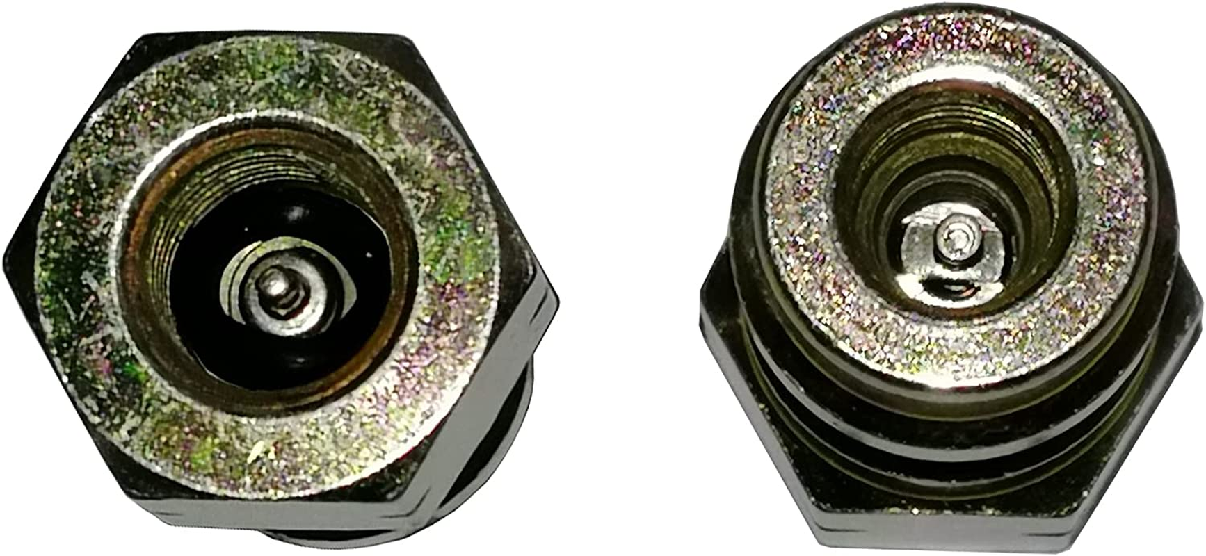 High Low Side Retrofit Conversion Adapter R-12 to R-134A 1/4 SEA Valves Caps Fitting Kit with Valve Core Removal Tool for Car A/C Refrigerant Accessories image number 3