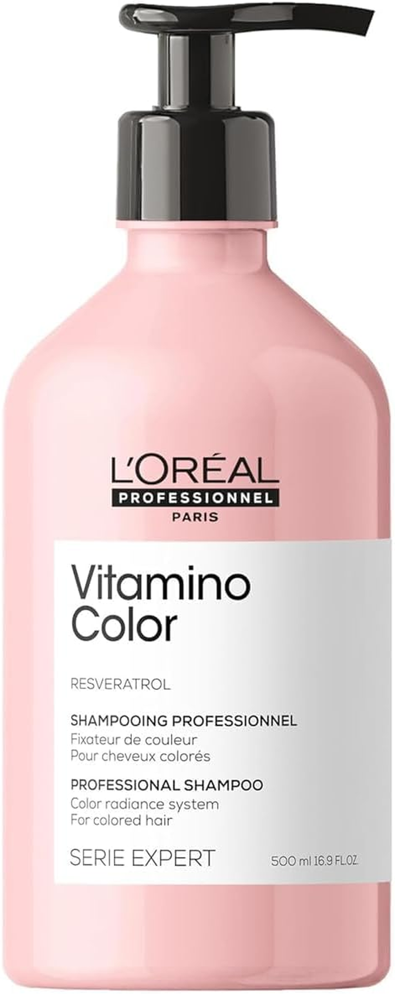 L'Or&eacute;al Professionnel Vitamino Colour Shampoo | Protects and Preserves Hair Colour | Prevents Damage | Gives Vibrancy and Improves Shine | for Coloured Hair | 500 Ml image number 2