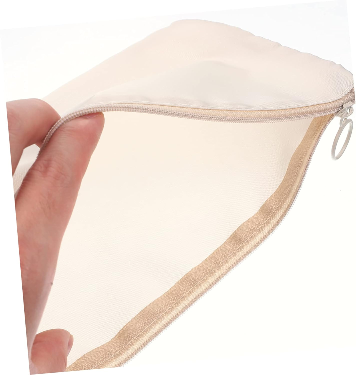 ANDRESLAD Travel Packing Cubes Storage Bags Set of Polyester Mesh Lid Space-Saving for Suitcase Organization image number 6