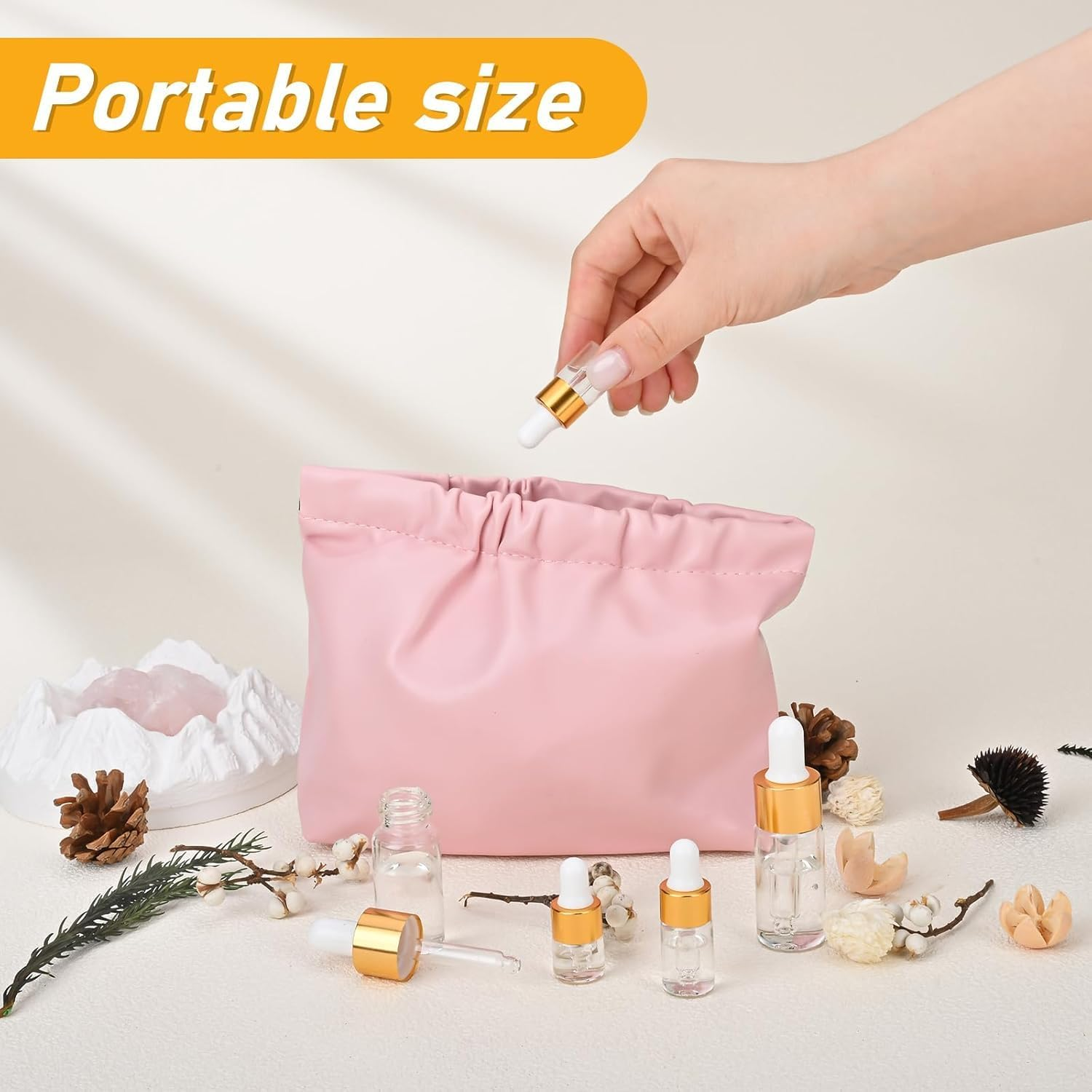 Dropper Bottle,20 Pack Mini Dropper Bottle for Cuticle Oil, 2Ml Small Sample Essential Oil Dropper Bottles for Travel, Clear Empty Vails for Cosmetic Perfume image number 1