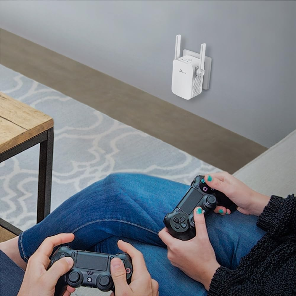 Tp-Link AC750 Mesh Wi-Fi Range Extender, Dual Band, Wifi Extender, Smart Home, Wireless, up to 750Mbps, Built-In AP Mode, Gaming & Streaming, Works with Any Wifi Router (RE205) image number 1