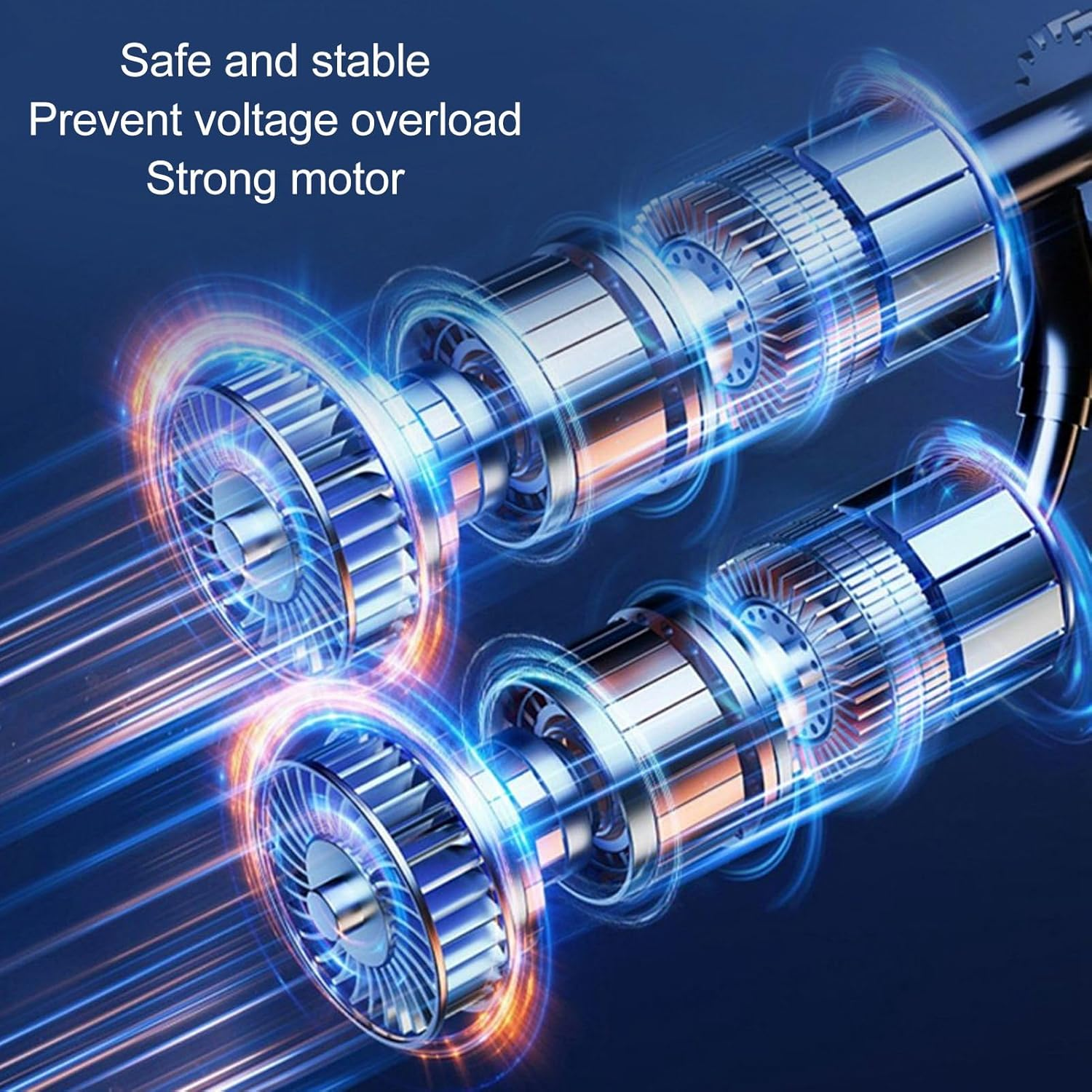 Jet Dry Blower, 130000RPM High Speed Turbofan Electric Air Duster, Portable Handheld Air Blower for Furniture Car Computer Case Keyboard Cleaning image number 1