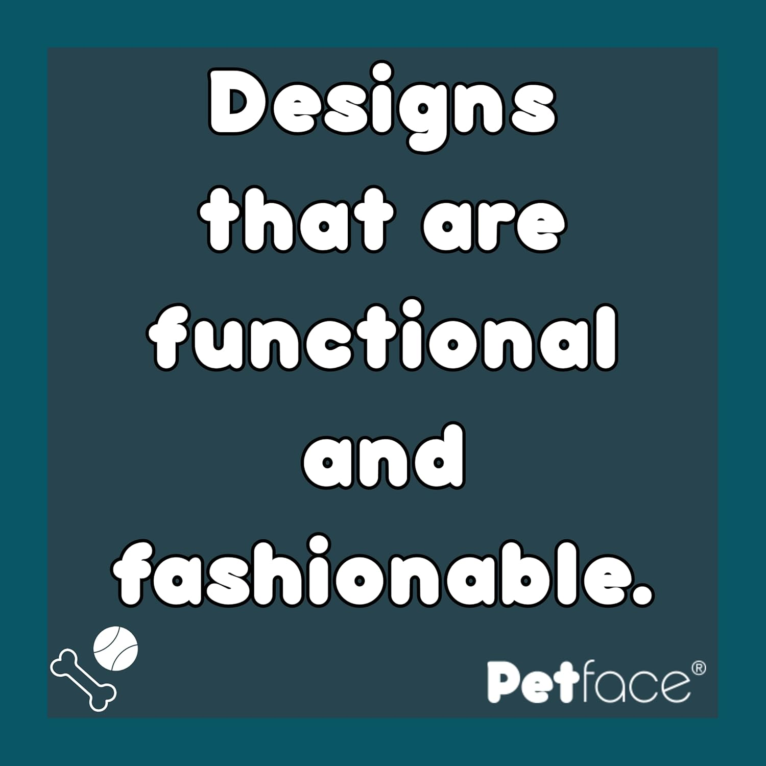 Petface Tonal Stars Print Dog Collar, Medium, Bright Blue image number 3