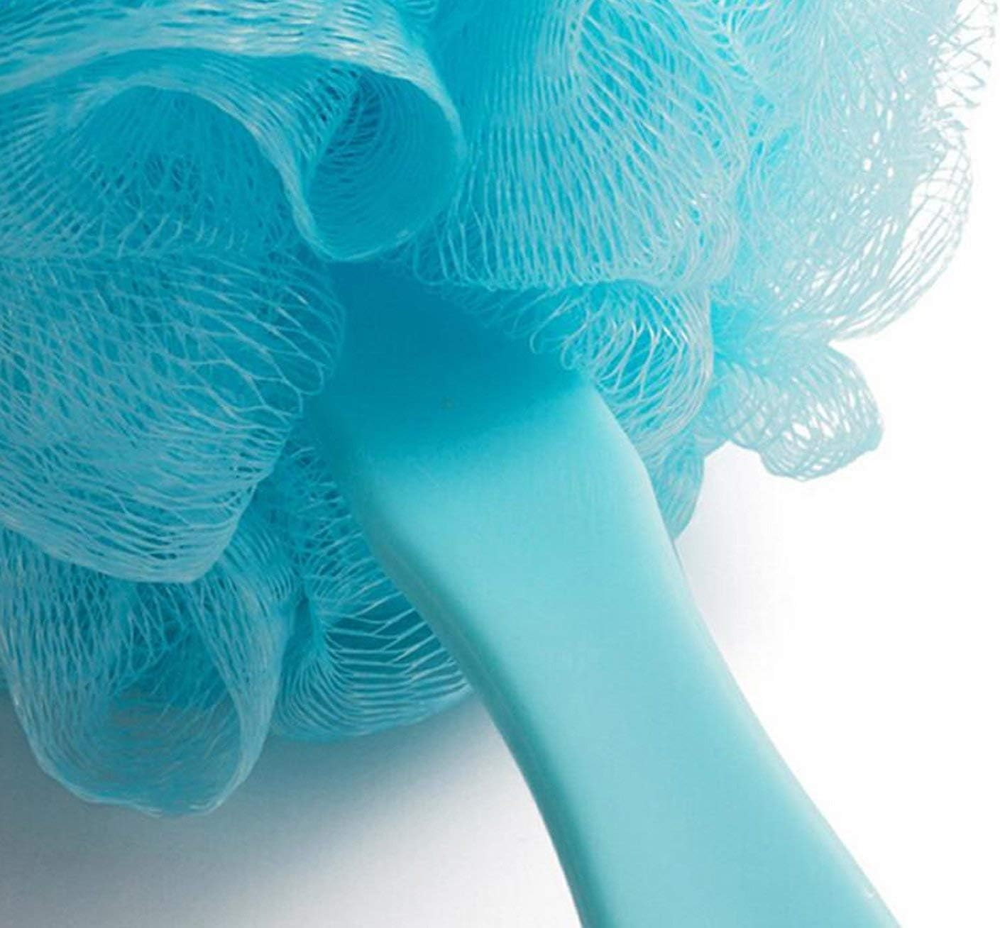 Ivaan Bath Loofah Back Scrubber with Handle for Men & Women, 35 Grams, Pack of 1 image number 2